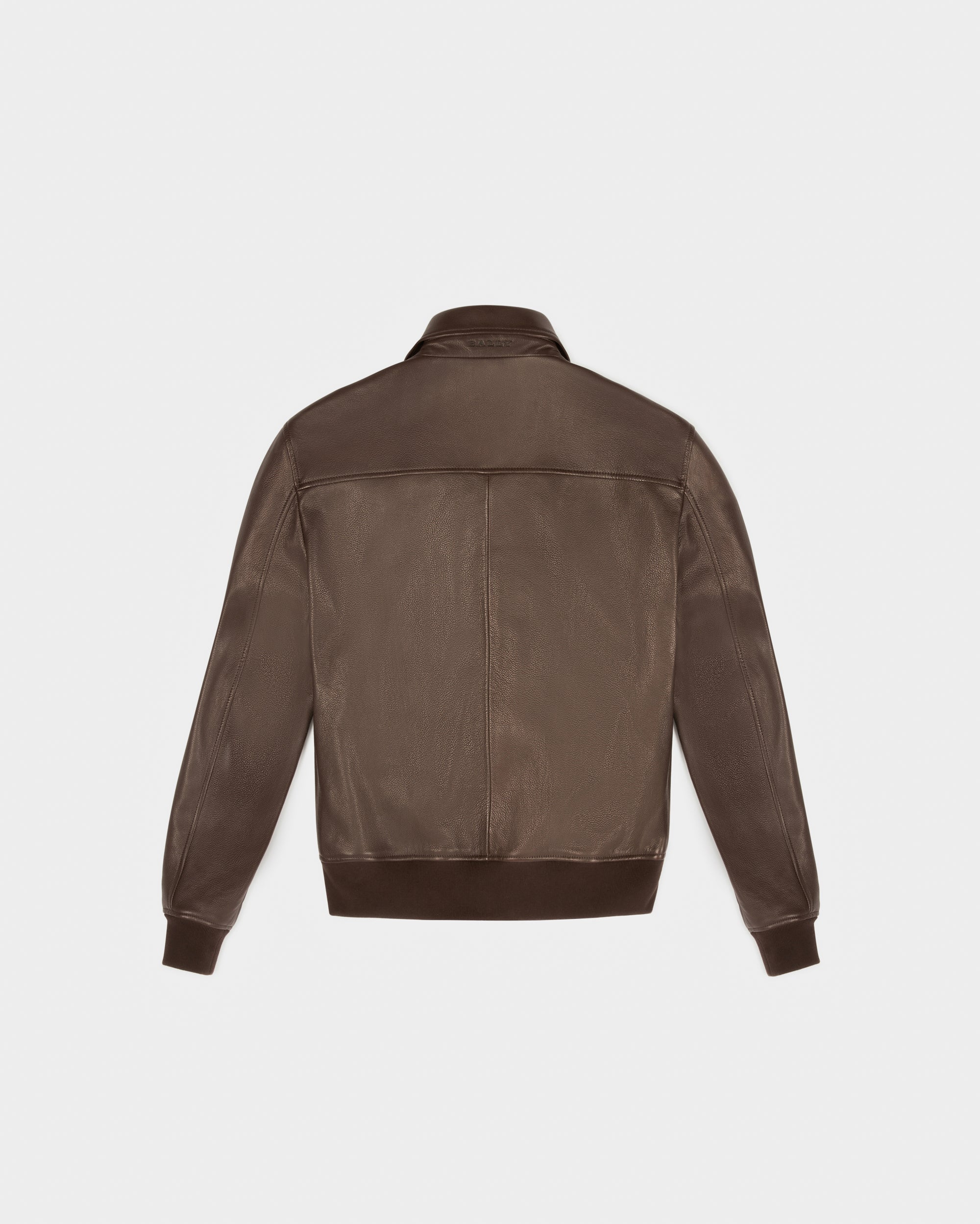 Leather Outerwear In Brown - Men's - Bally - 02
