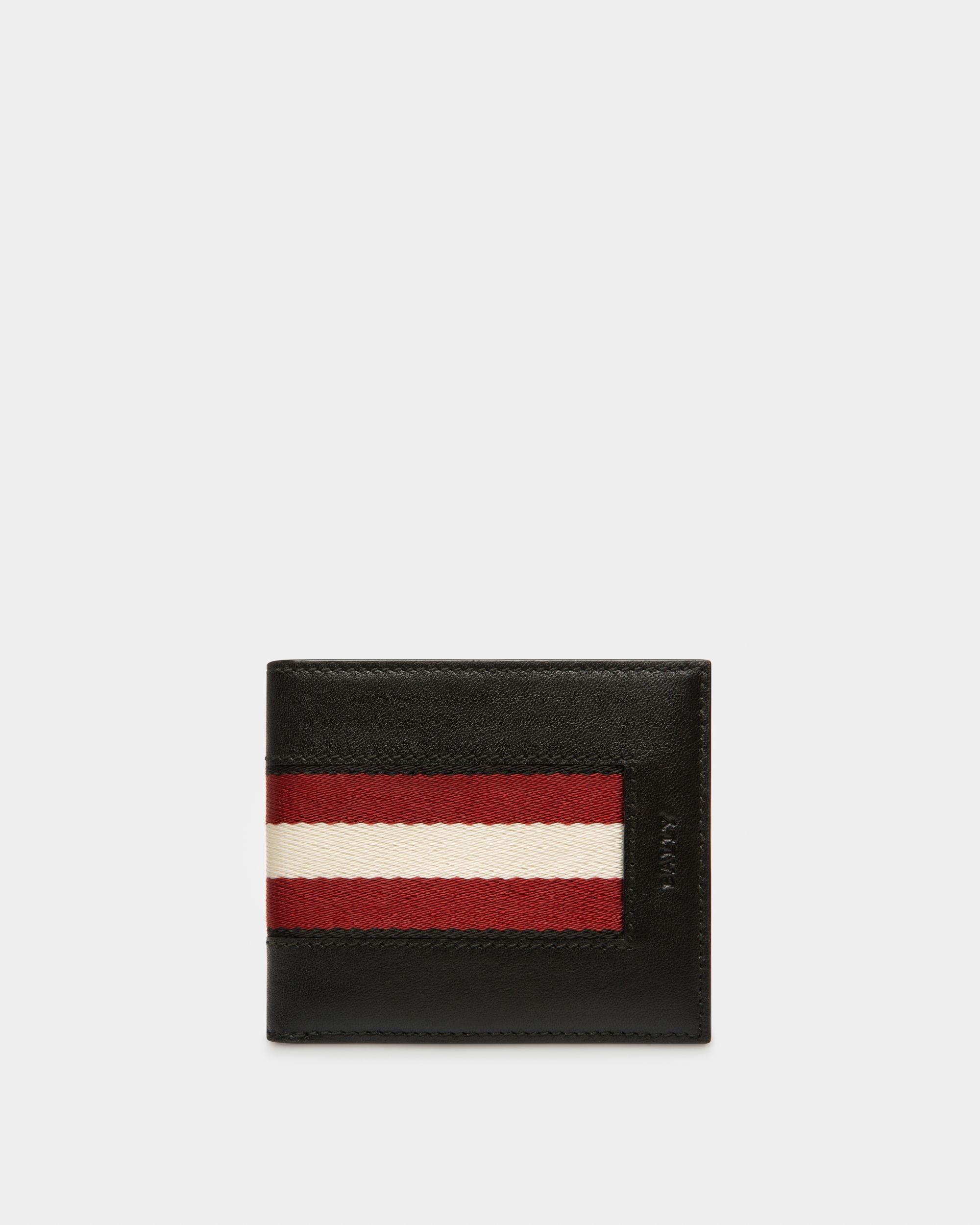 Bonett Leather Wallet In Black - Men's - Bally - 01