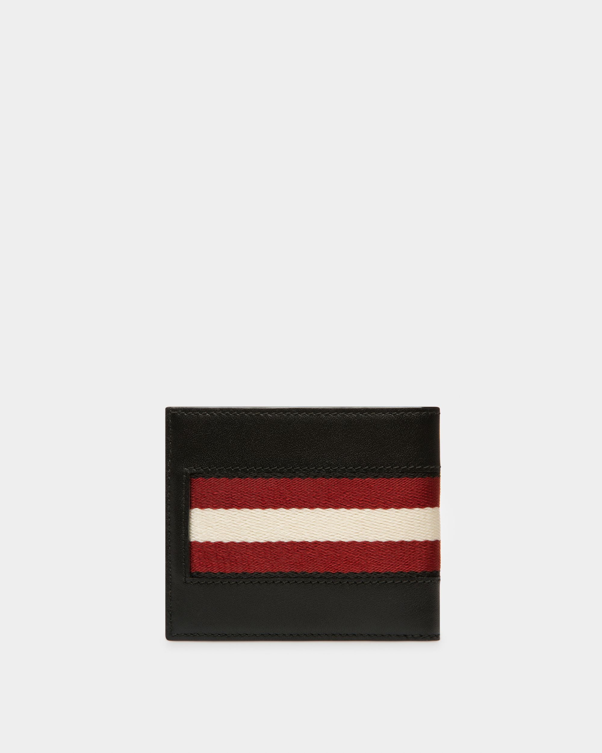 Bonett Leather Wallet In Black - Men's - Bally - 02