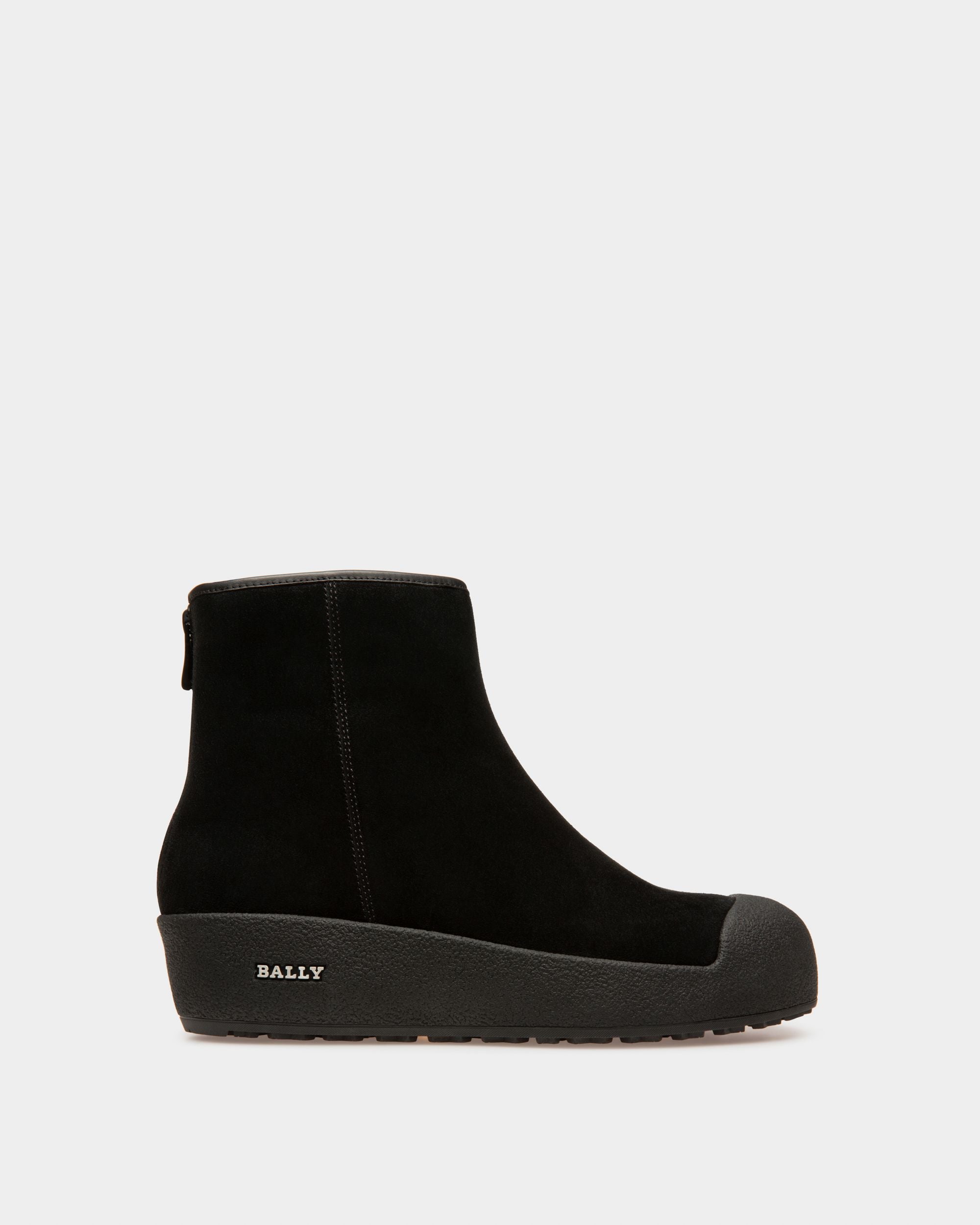 Guard Leather Snow Boots In Black - Men's - Bally - 01