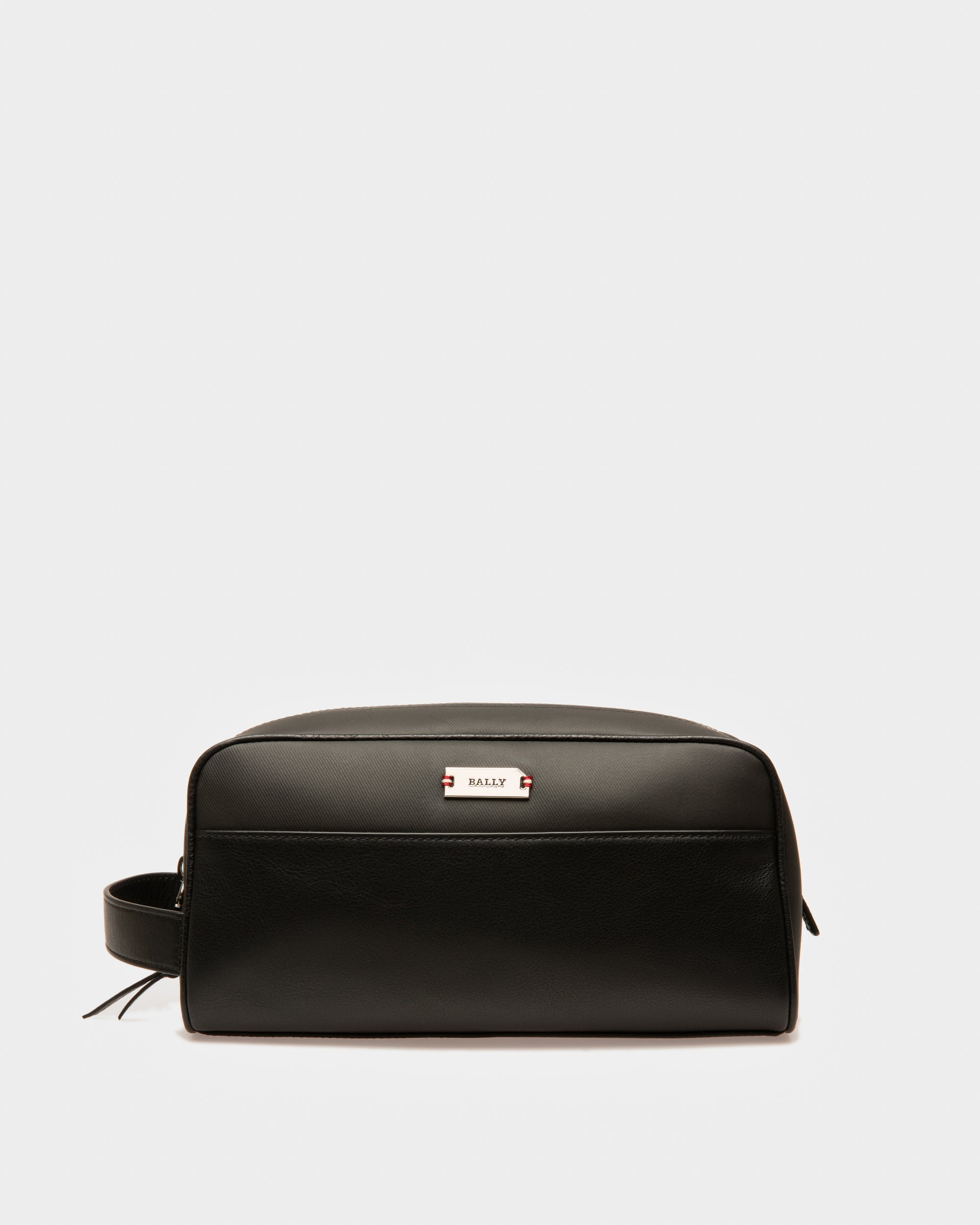 Vakimo Cotton Mix Necessaire In Black - Men's - Bally - 01