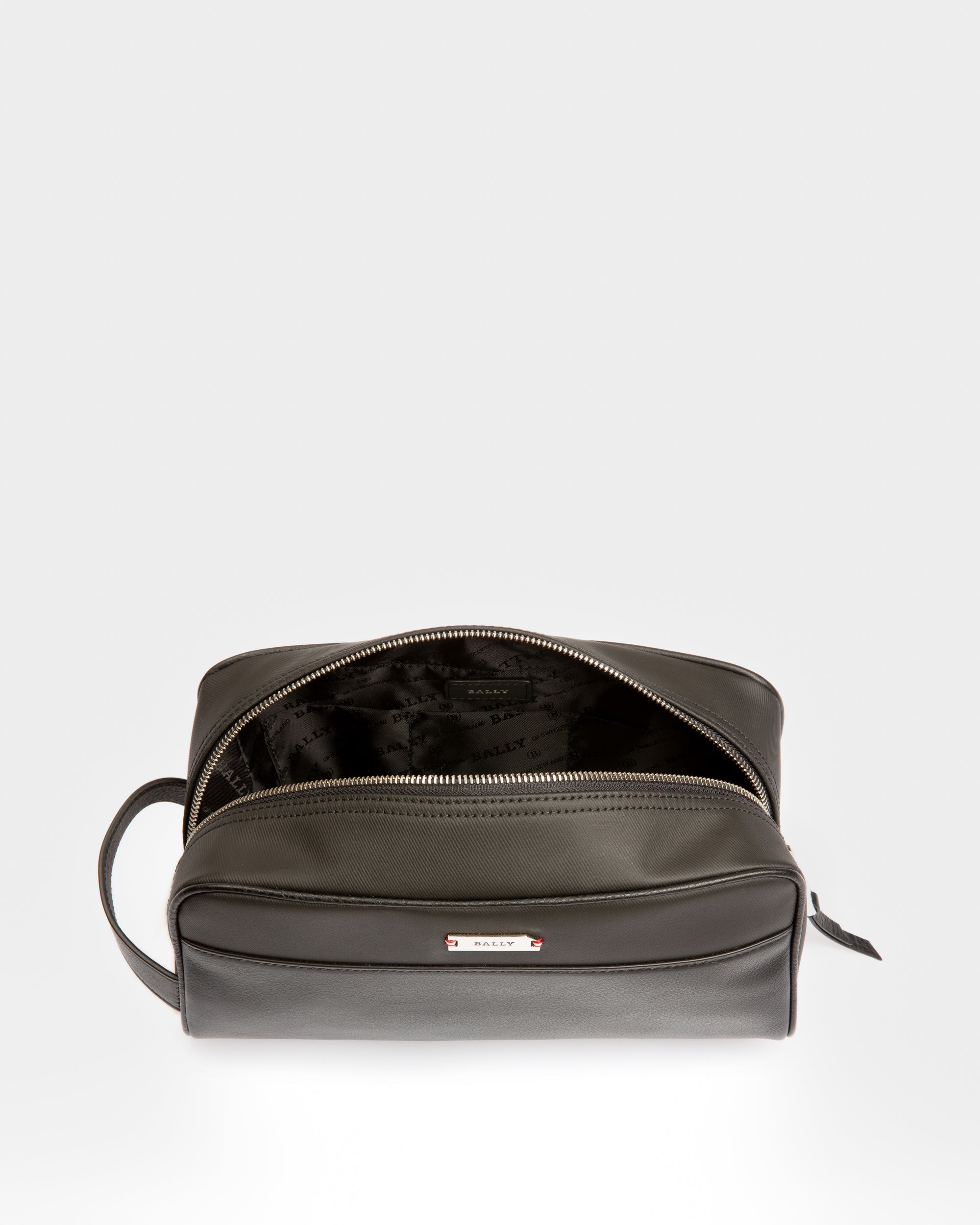 Vakimo Cotton Mix Necessaire In Black - Men's - Bally - 03