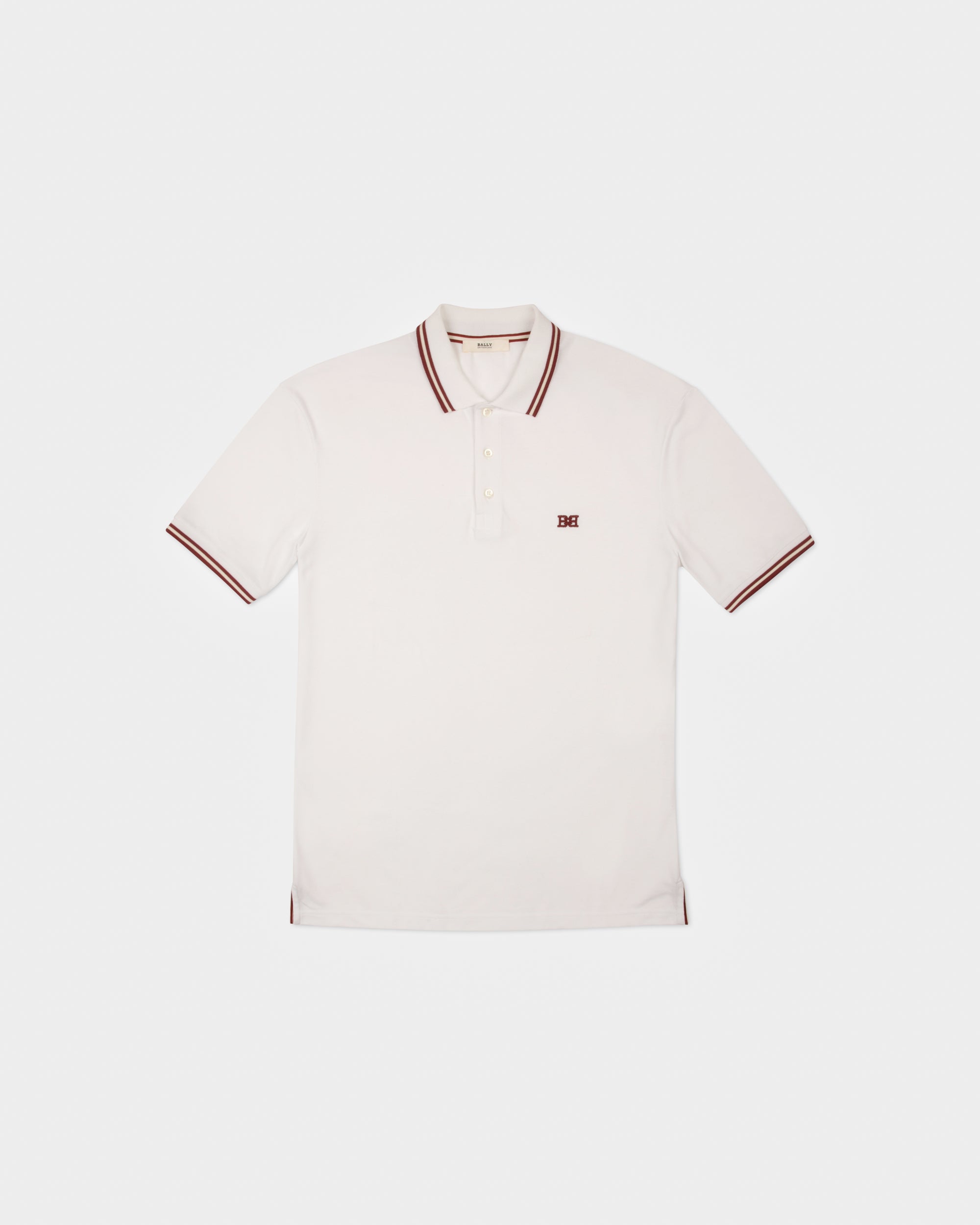 Cotton Top In White - Men's - Bally - 01