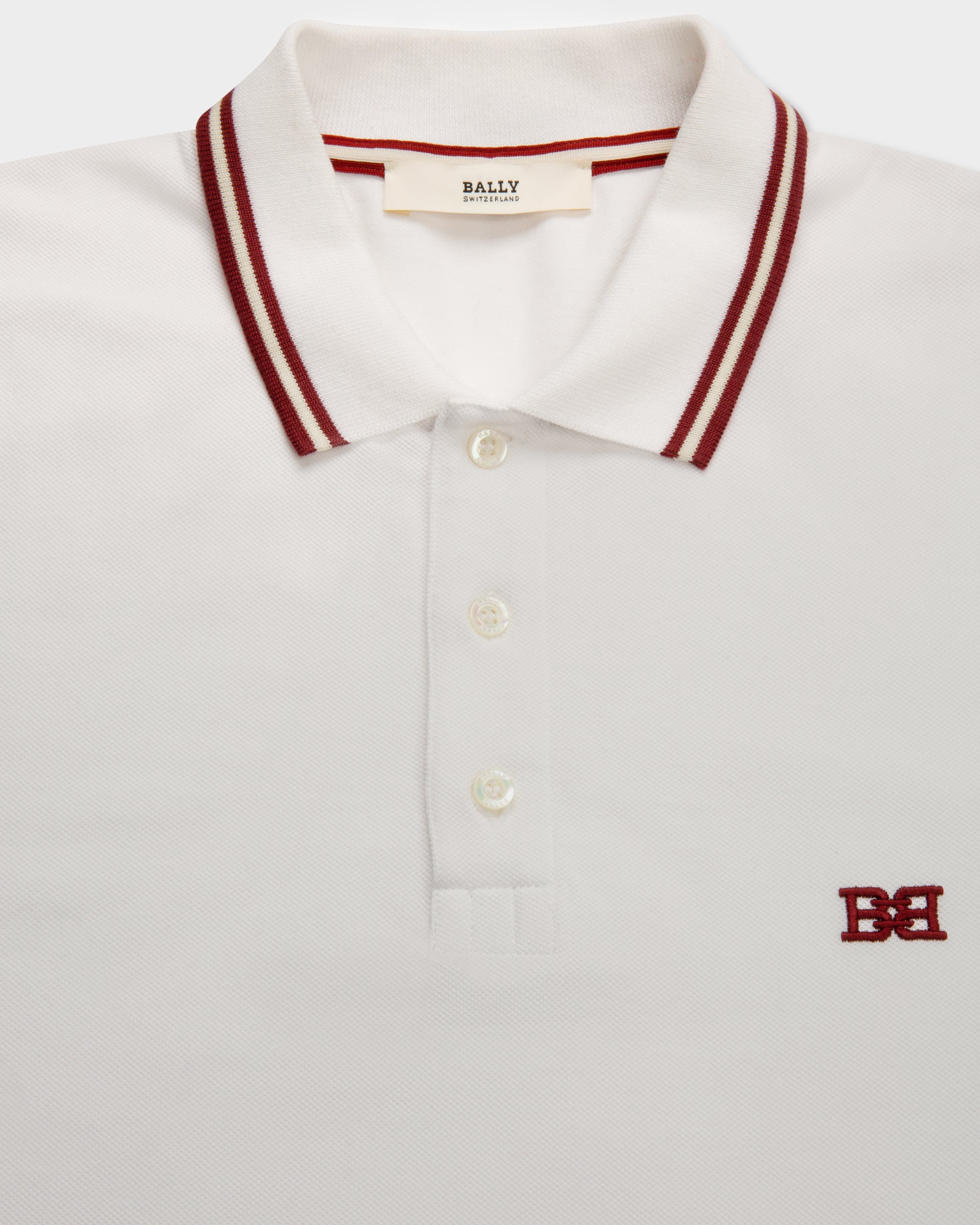 Cotton Top In White - Men's - Bally - 03