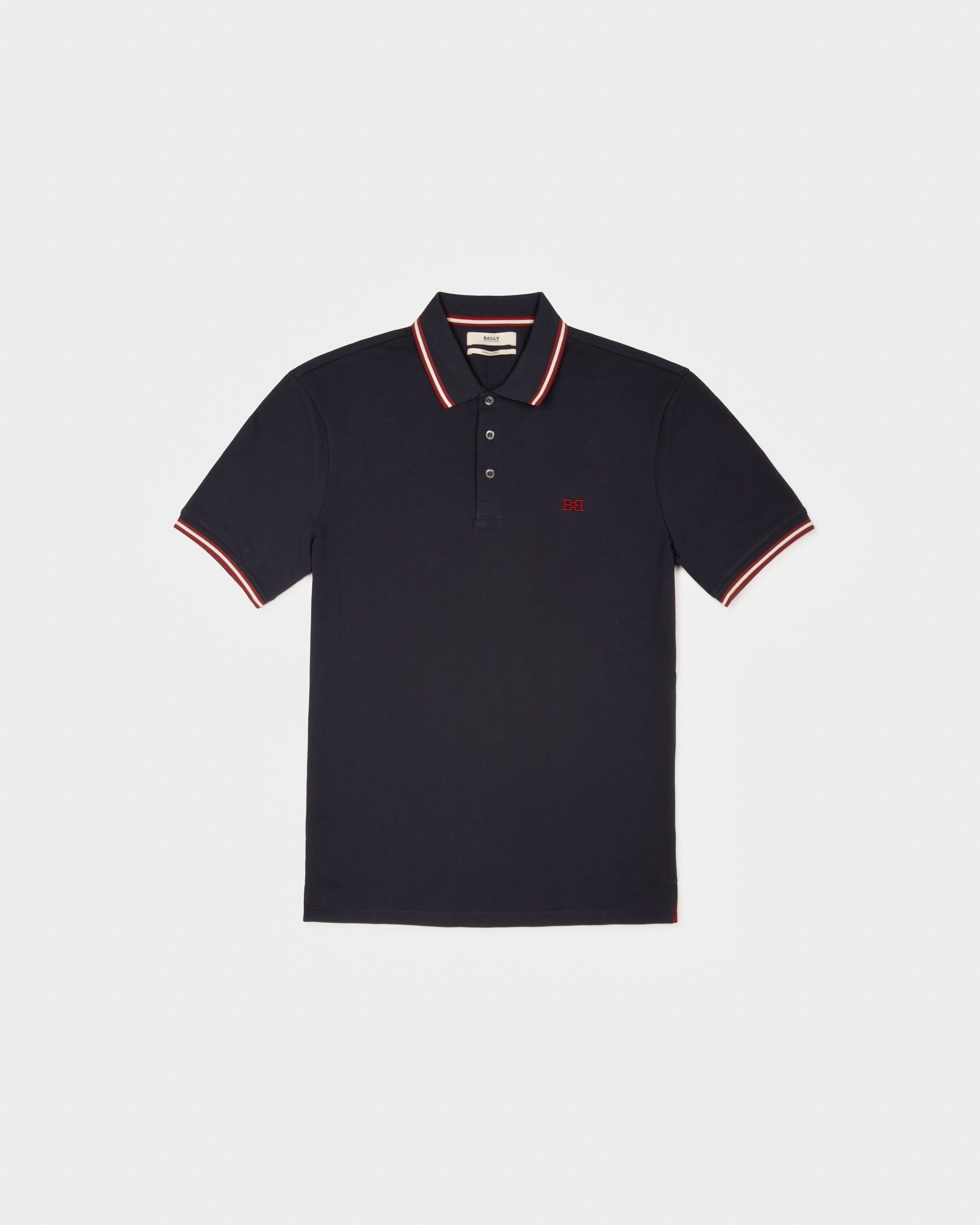 Cotton Top In Navy - Men's - Bally - 01