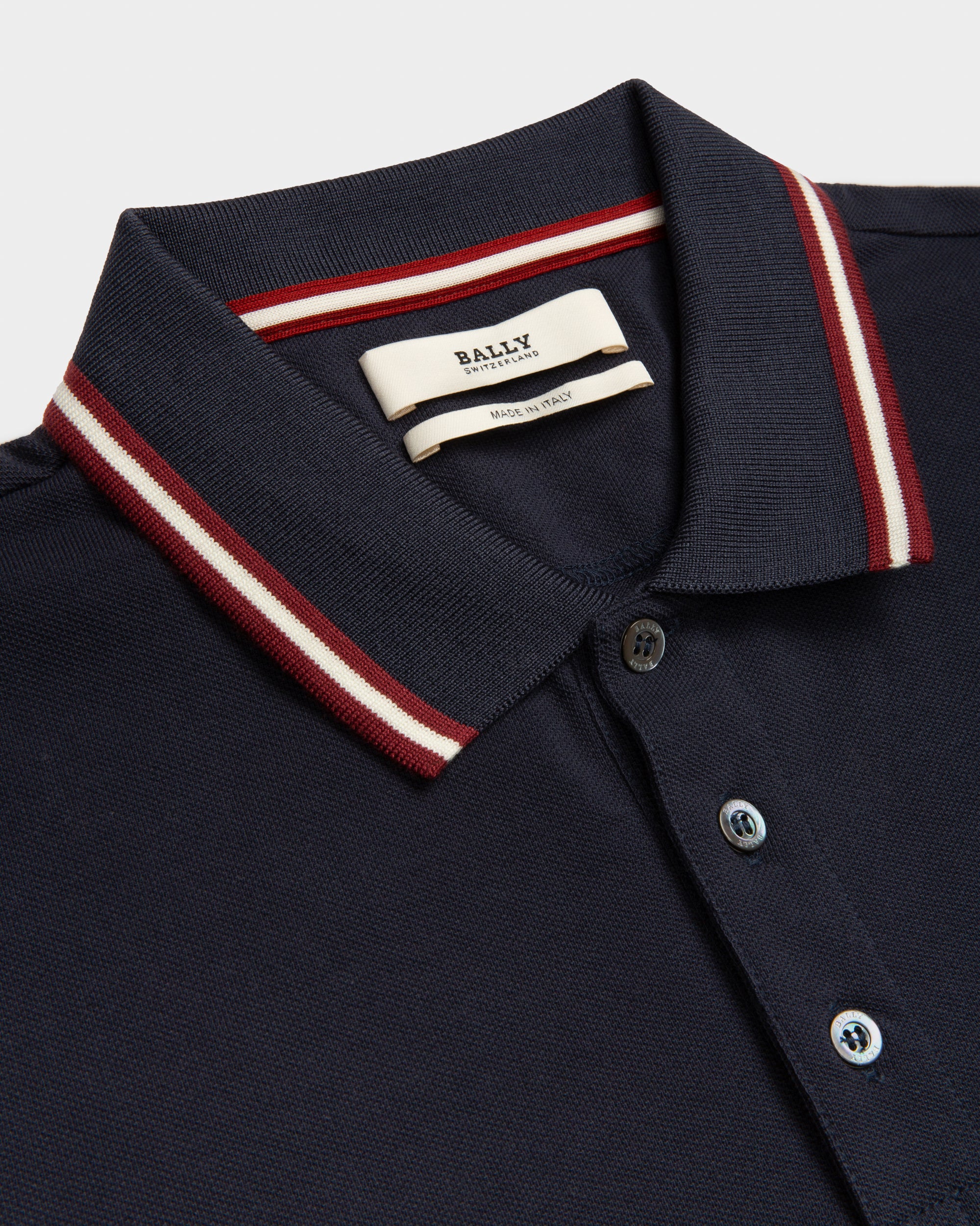 Cotton Top In Navy - Men's - Bally - 03