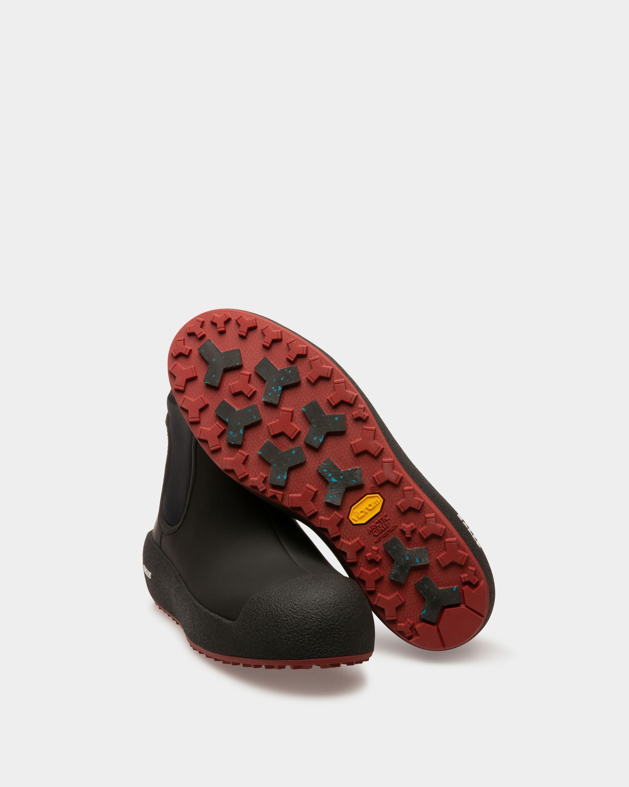 Bally Curling Booties In Black Leather - Men's - Bally - 05
