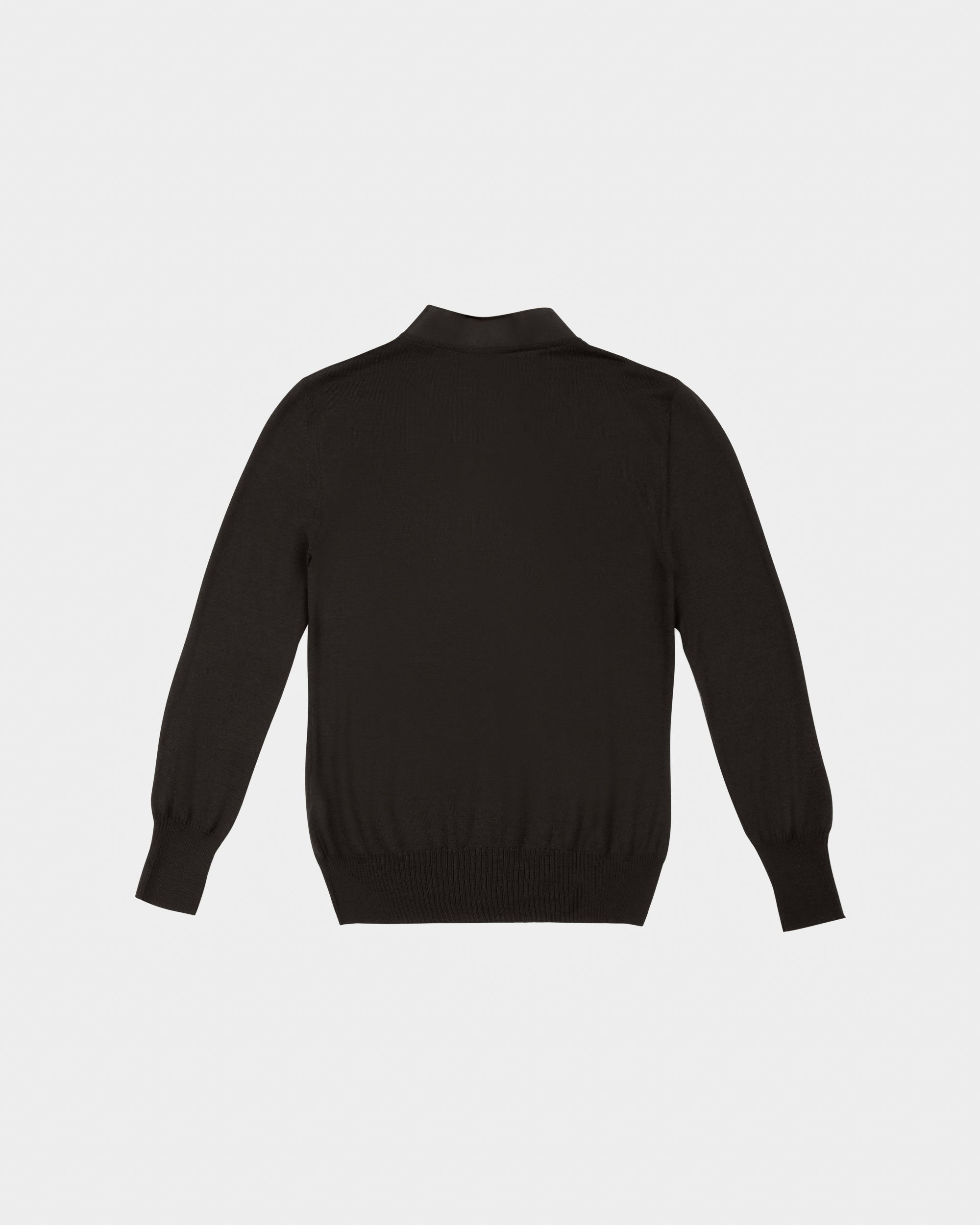 Wool T-Shirt In Black - Women's - Bally - 02