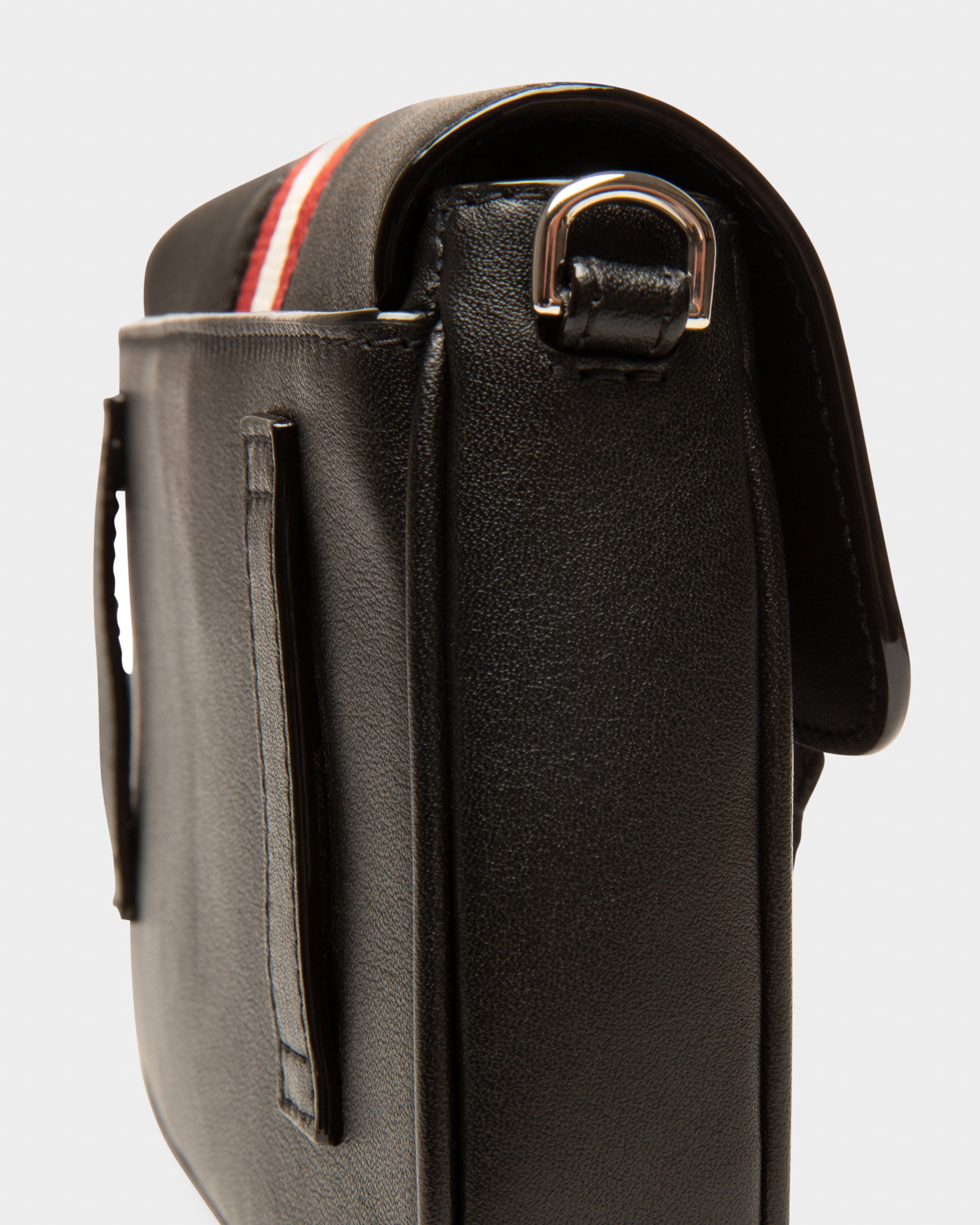 Bodhi Leather Phone Wallet In Black - Men's - Bally - 04