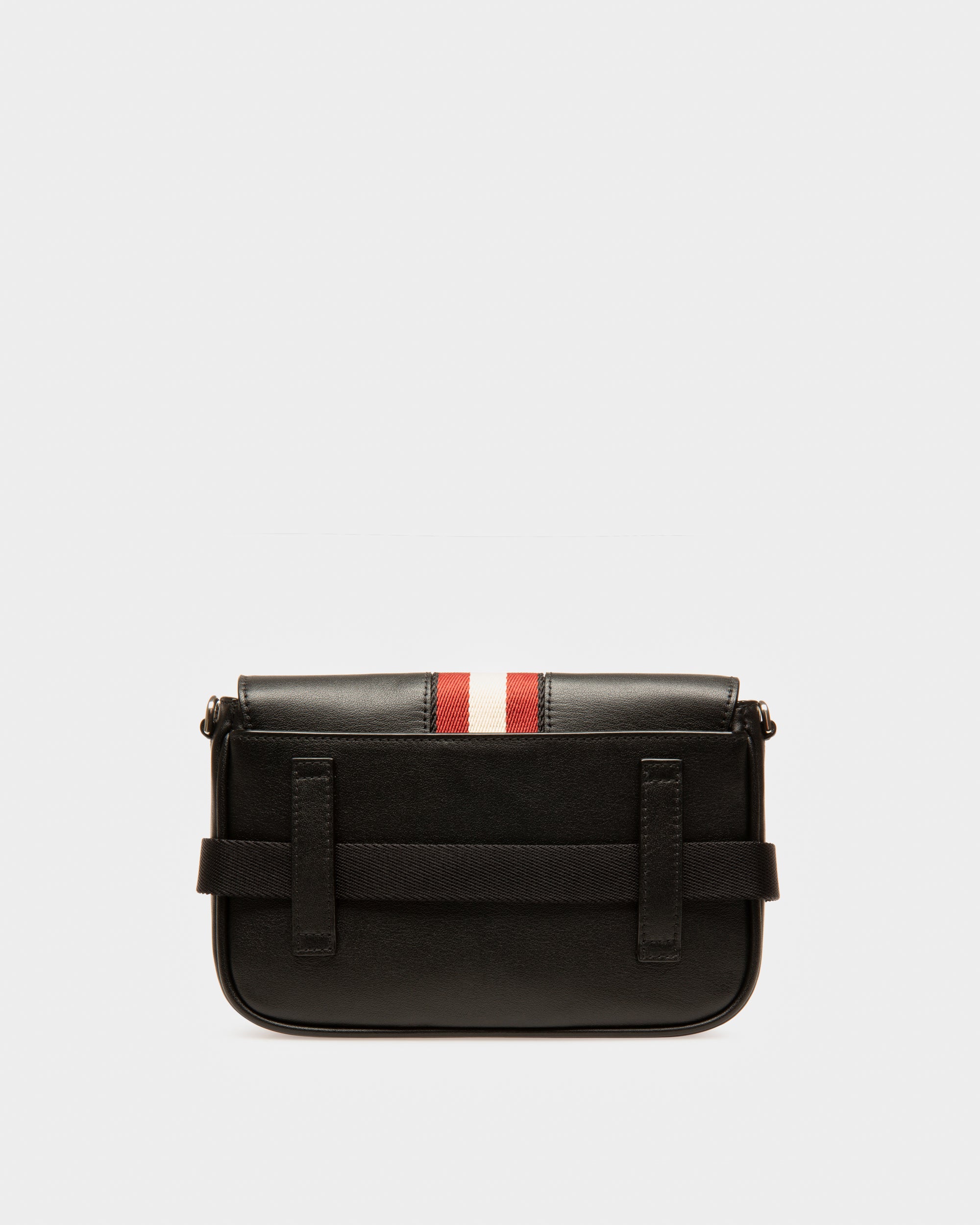 Bodhi Leather Phone Wallet In Black - Men's - Bally - 07