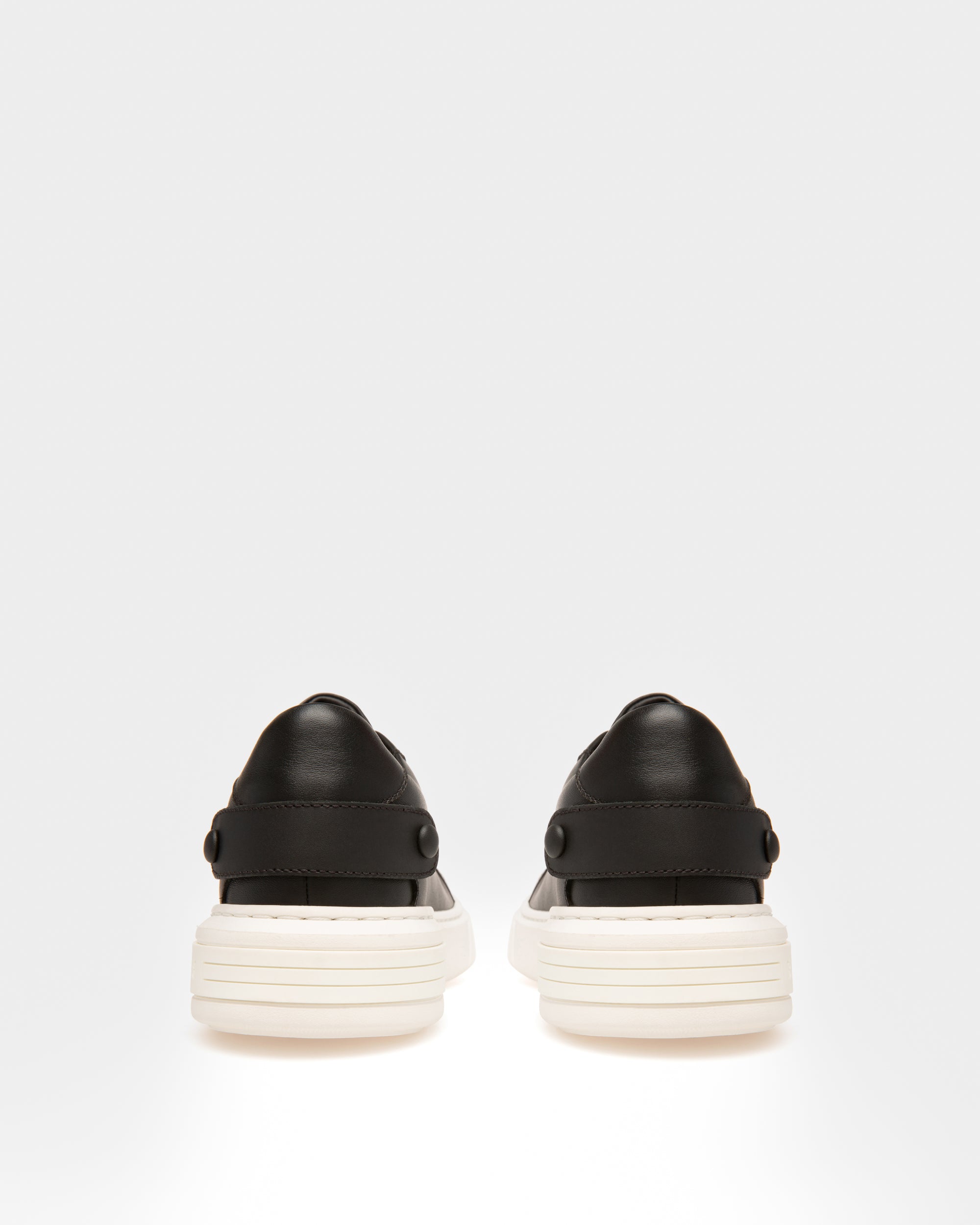 Malya Leather Sneakers In Black - Women's - Bally - 09