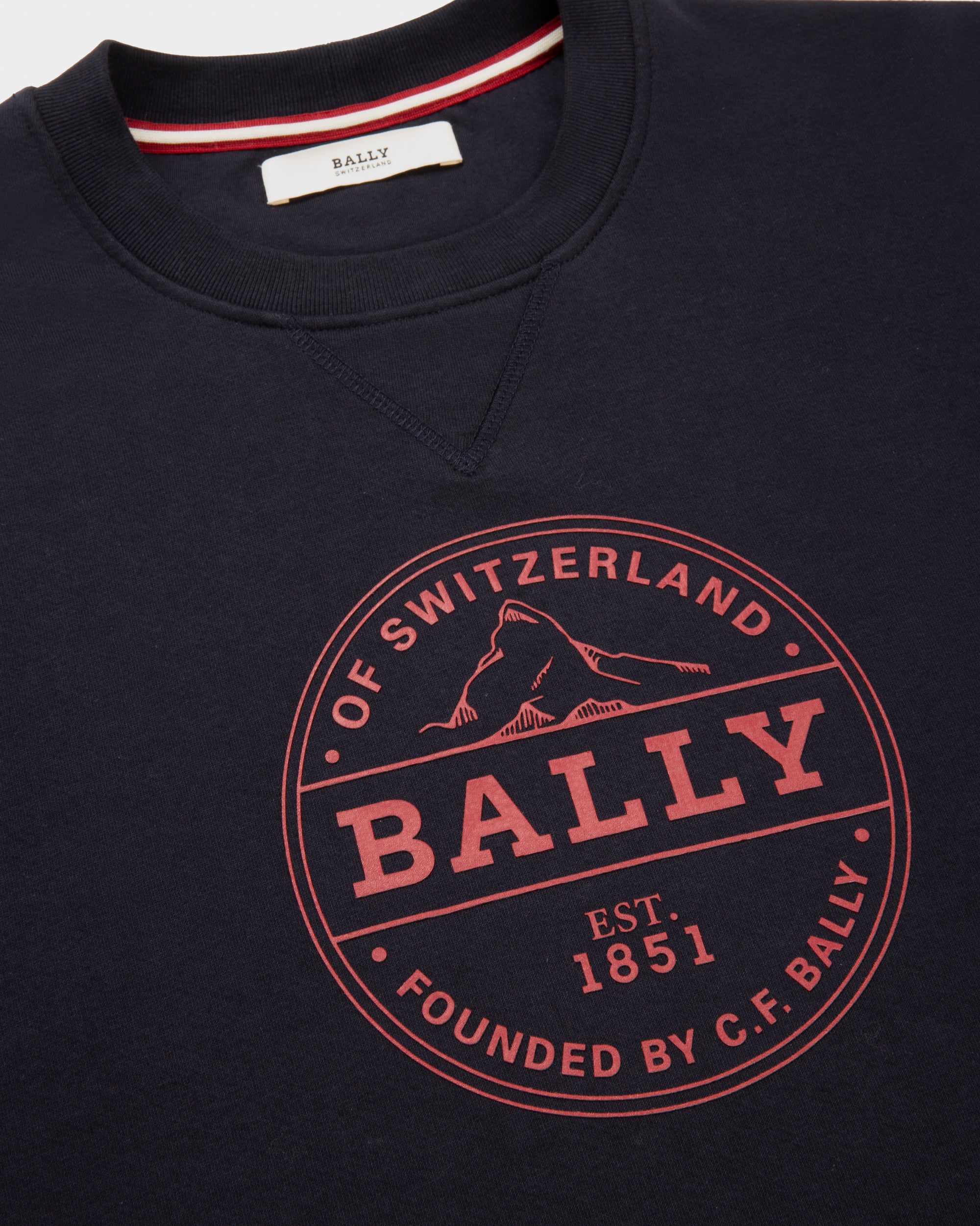 Cotton Top In Navy - Men's - Bally - 03
