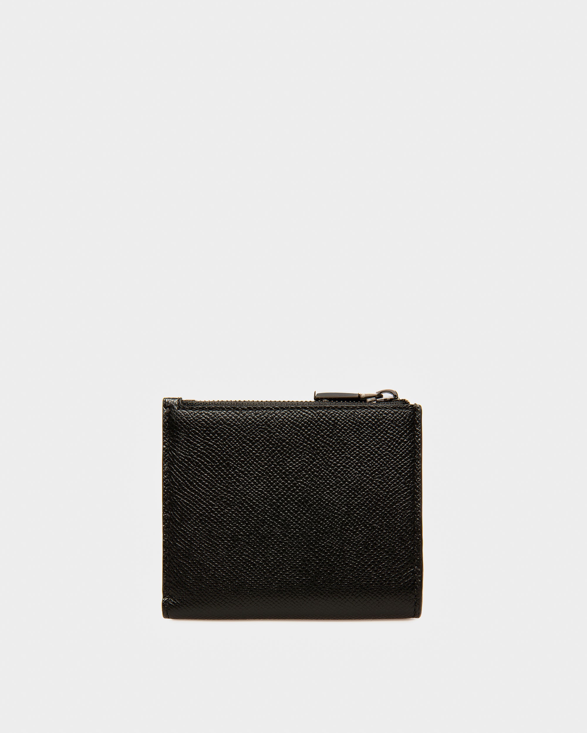 Bunner Leather Wallet In Black - Men's - Bally - 02