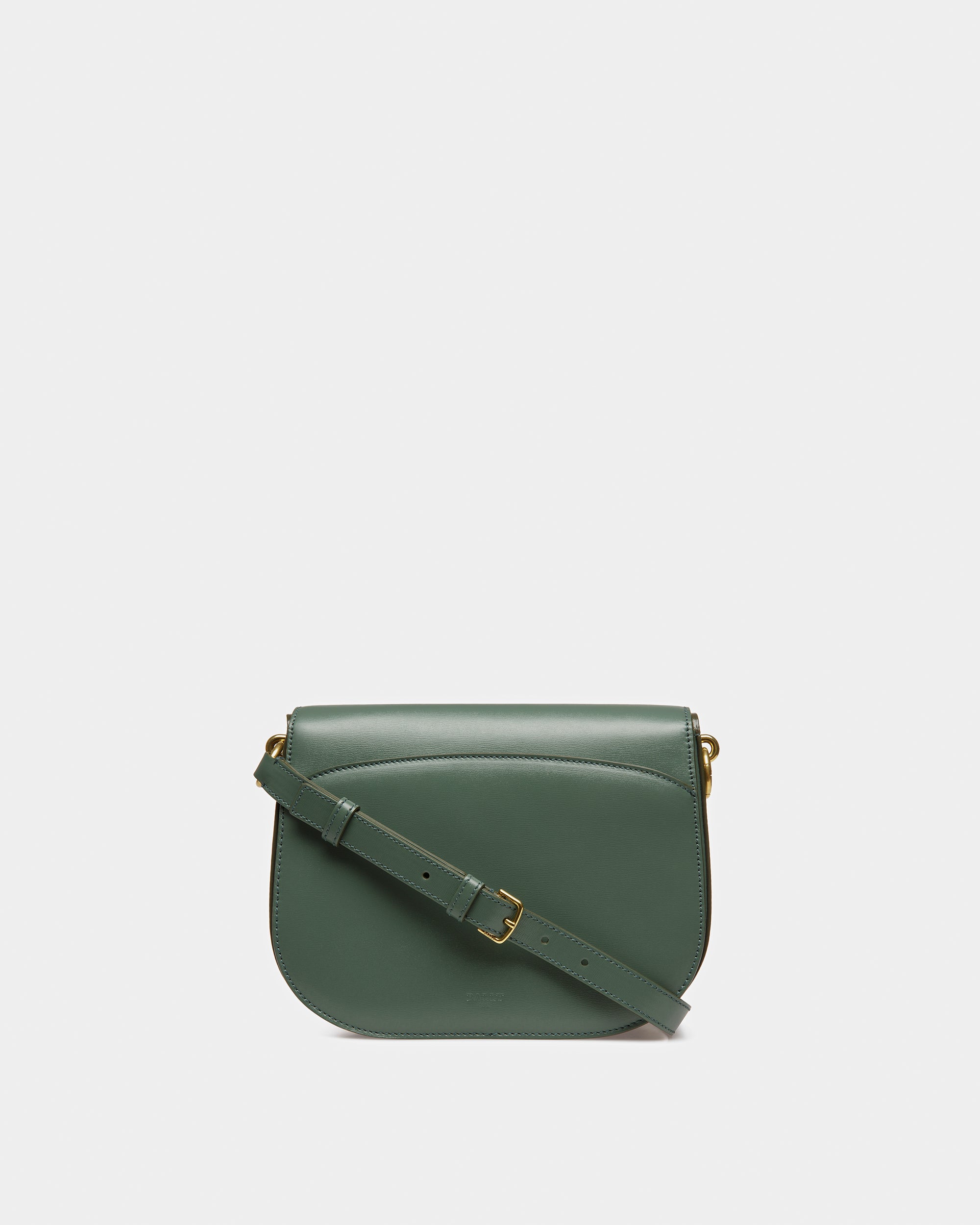 Beckie Leather Crossbody Bag In Sage - Women's - Bally - 03