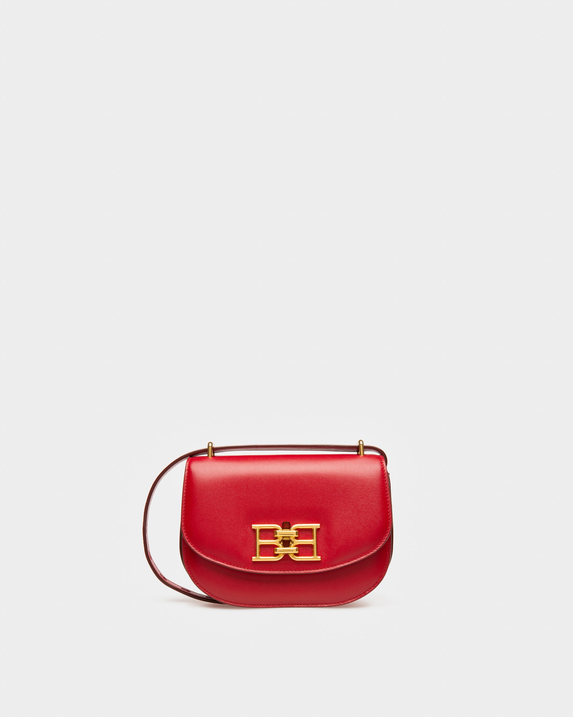 Baily Leather Minibag In Red - Women's - Bally - 01