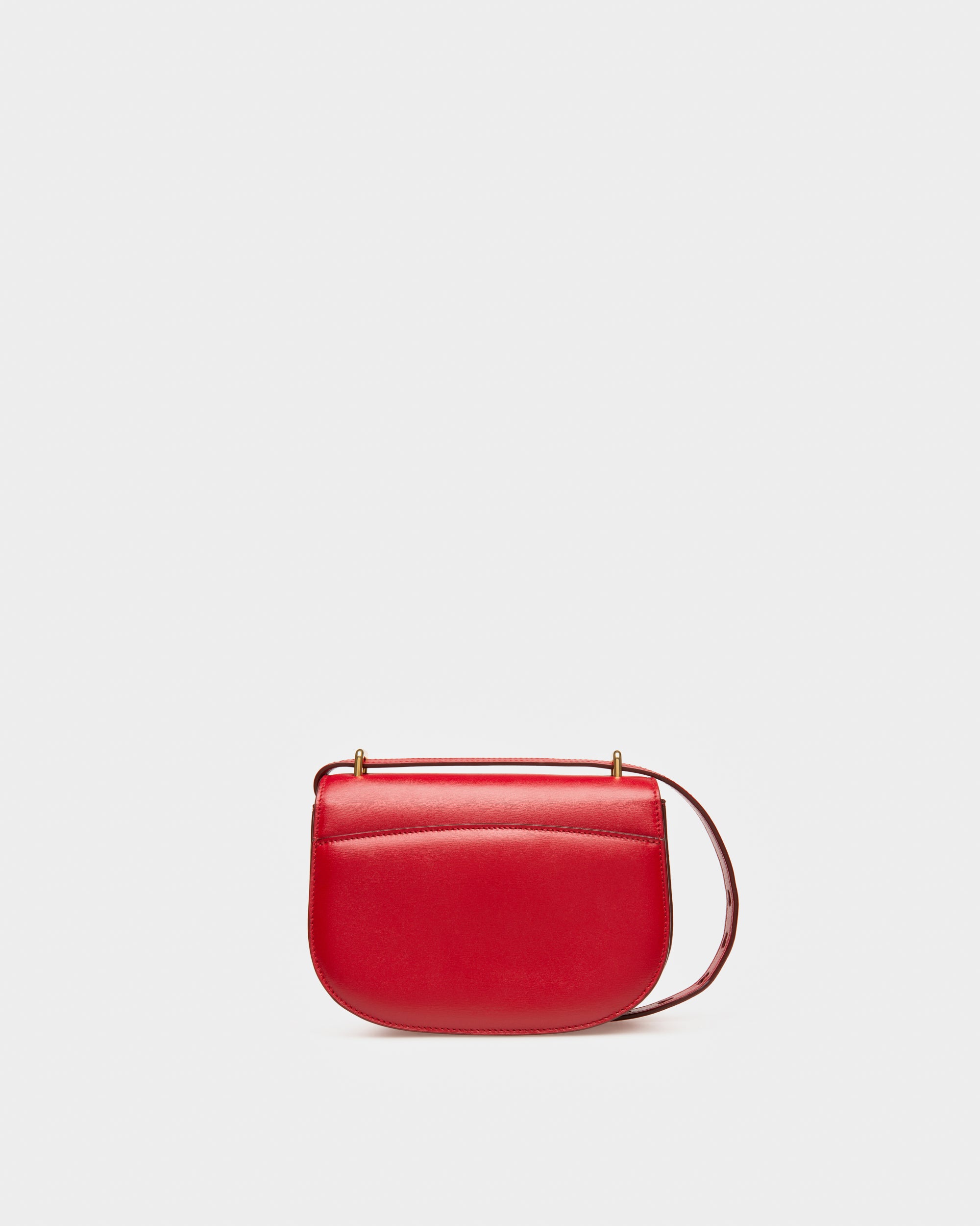 Baily Leather Minibag In Red - Women's - Bally - 02