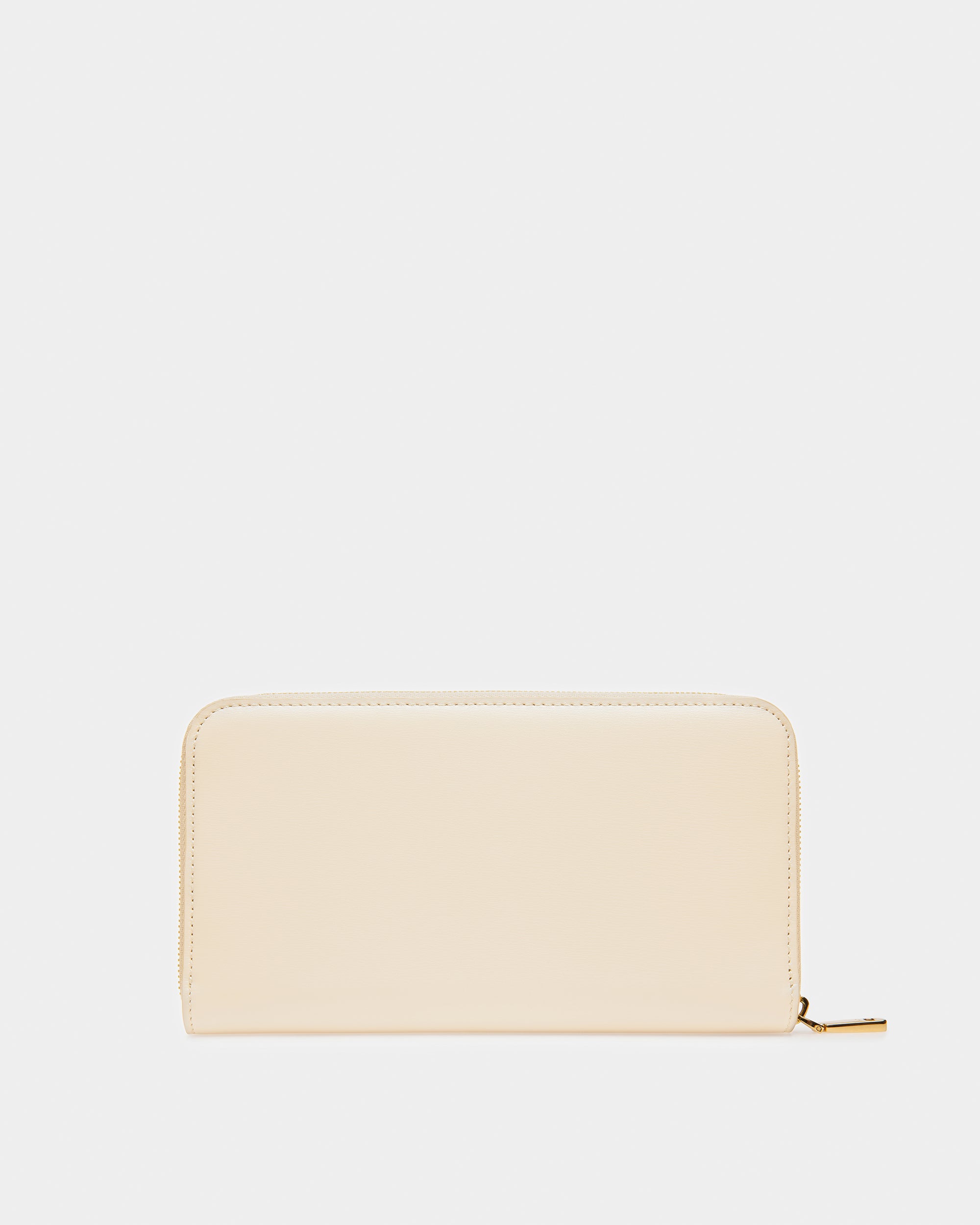 Lovenor Leather Wallet In Bone - Women's - Bally - 01