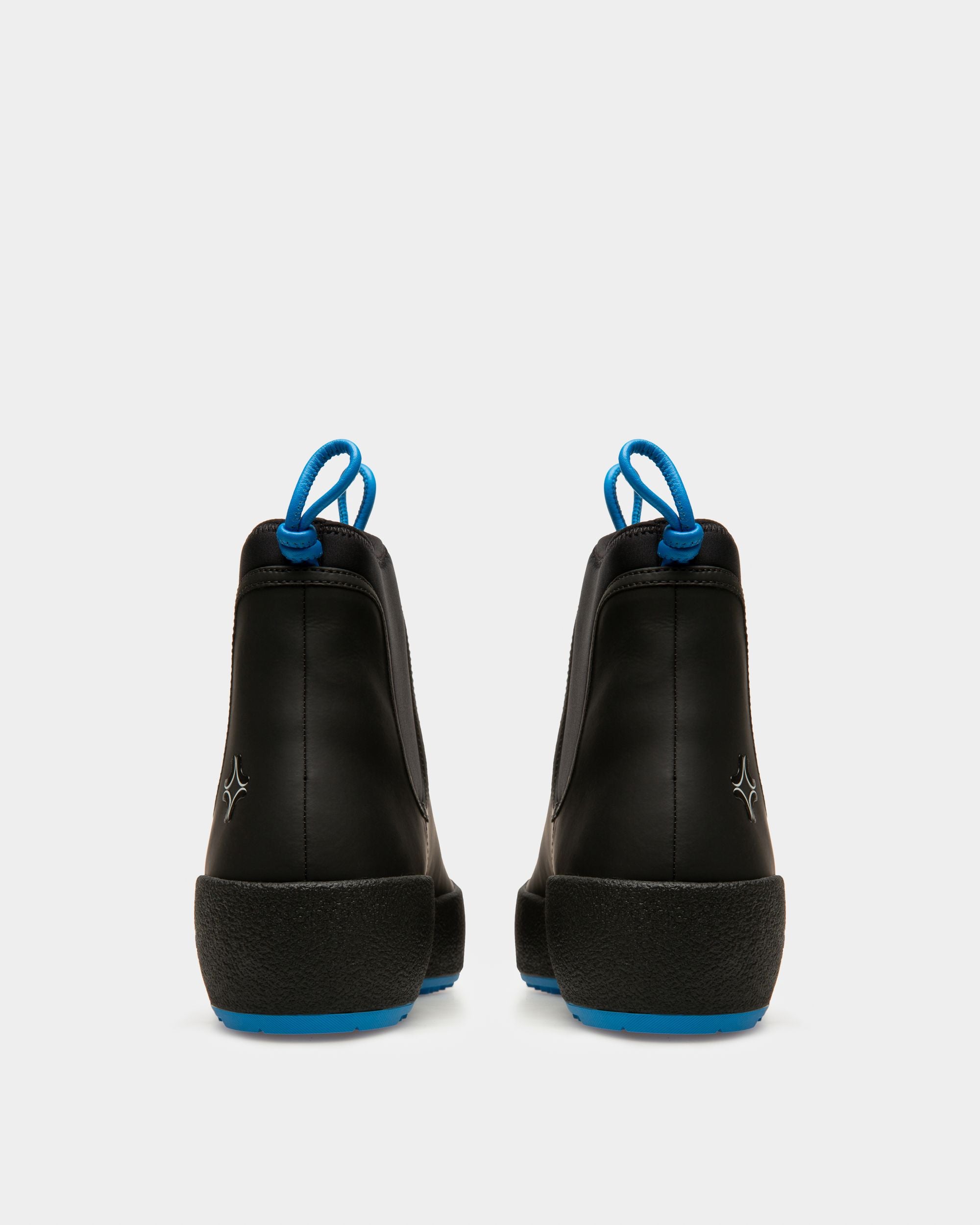 Gadey Leather Snow Boots In Black - Women's - Bally - 03