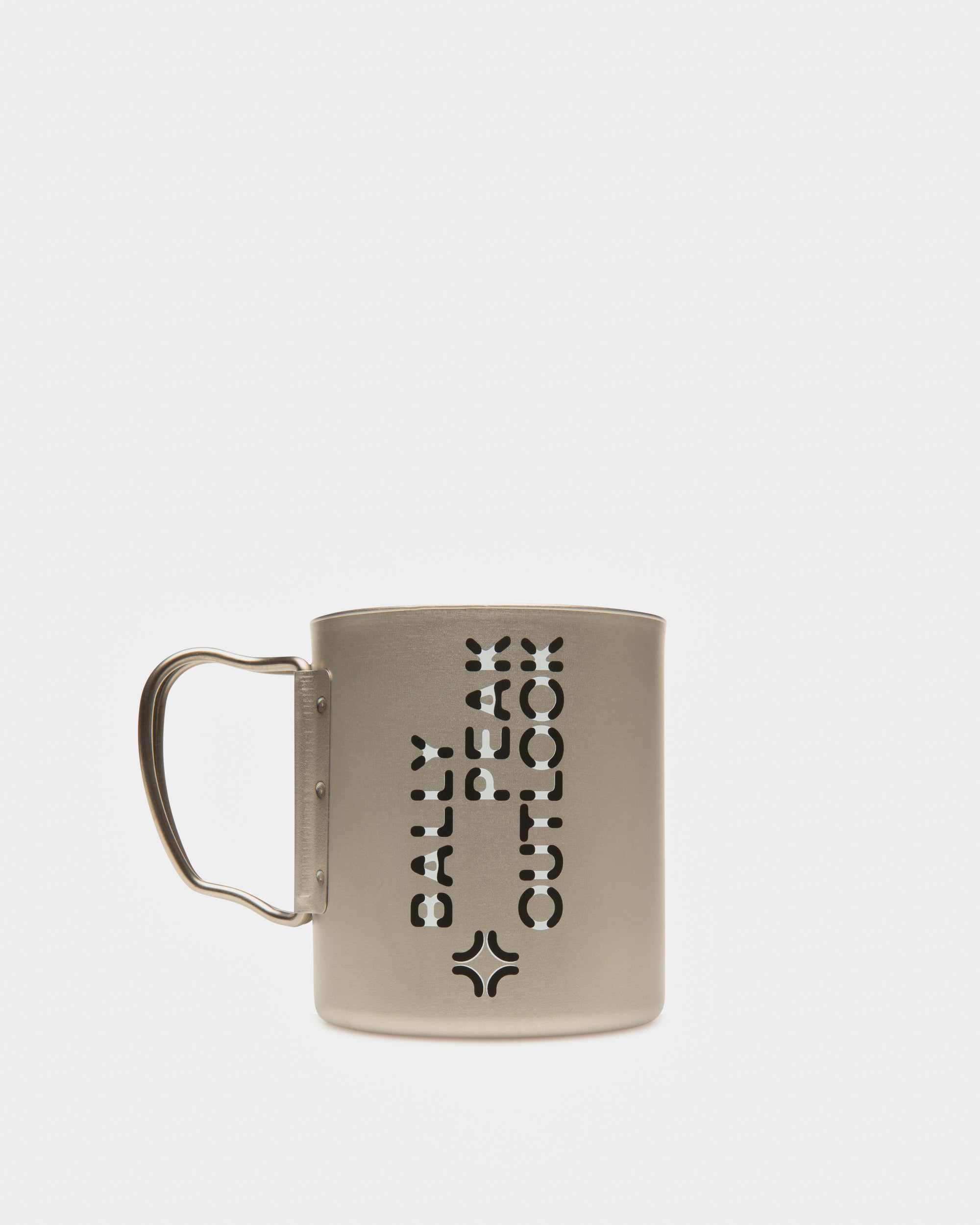 Camping Mug Titanium Accessory In Silver - Men's - Bally - 01