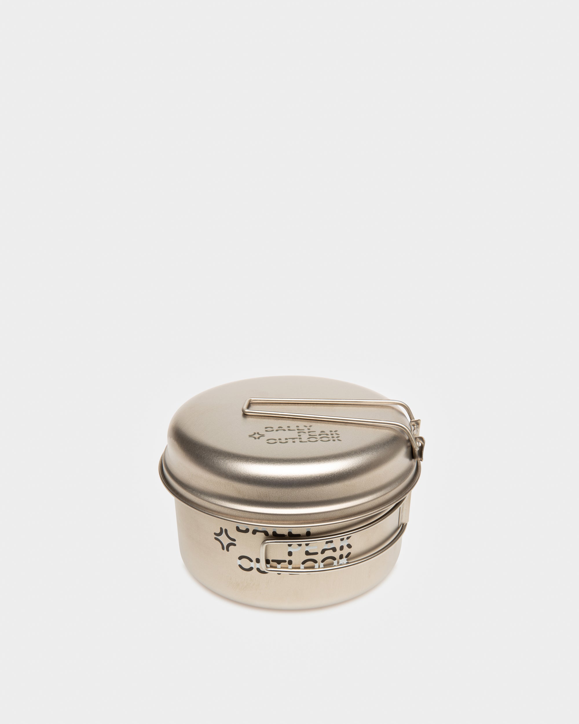 Compact Cookset Titanium Accessory In Silver - Men's - Bally - 02