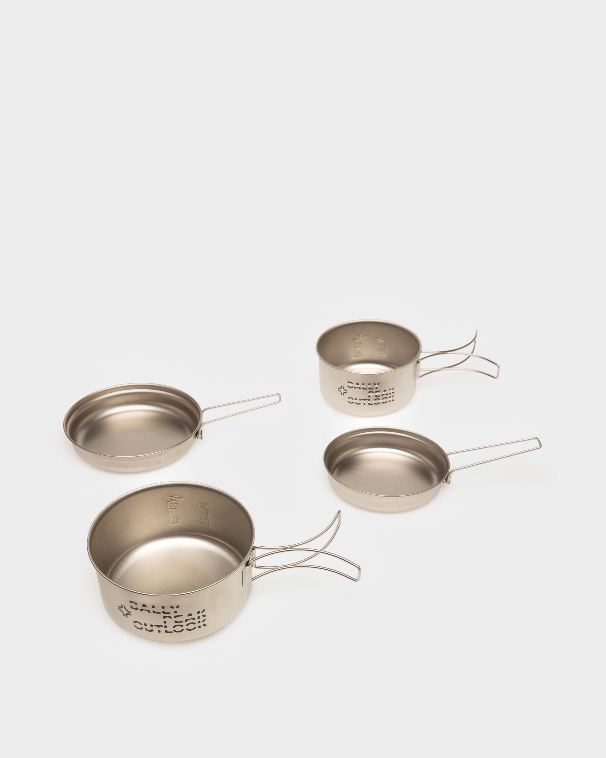 Compact Cookset Titanium Accessory In Silver - Men's - Bally - 05
