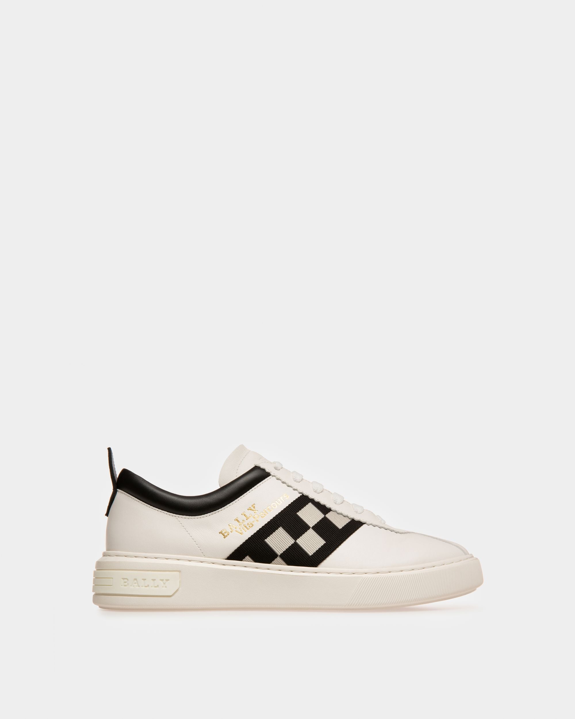 Bally Lift Sneaker In White Leather - Men's - Bally - 01