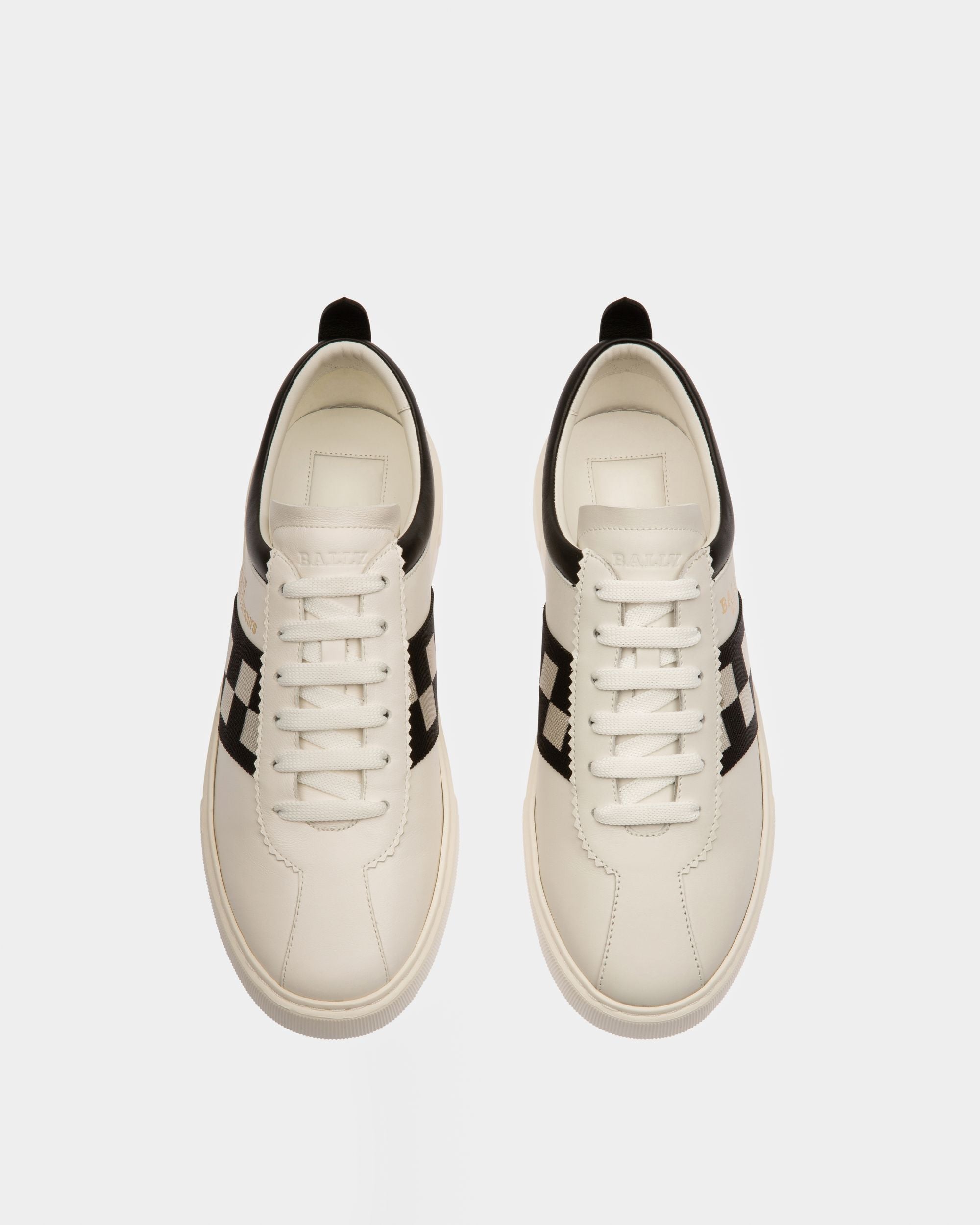 Bally Lift Sneaker In White Leather - Men's - Bally - 02
