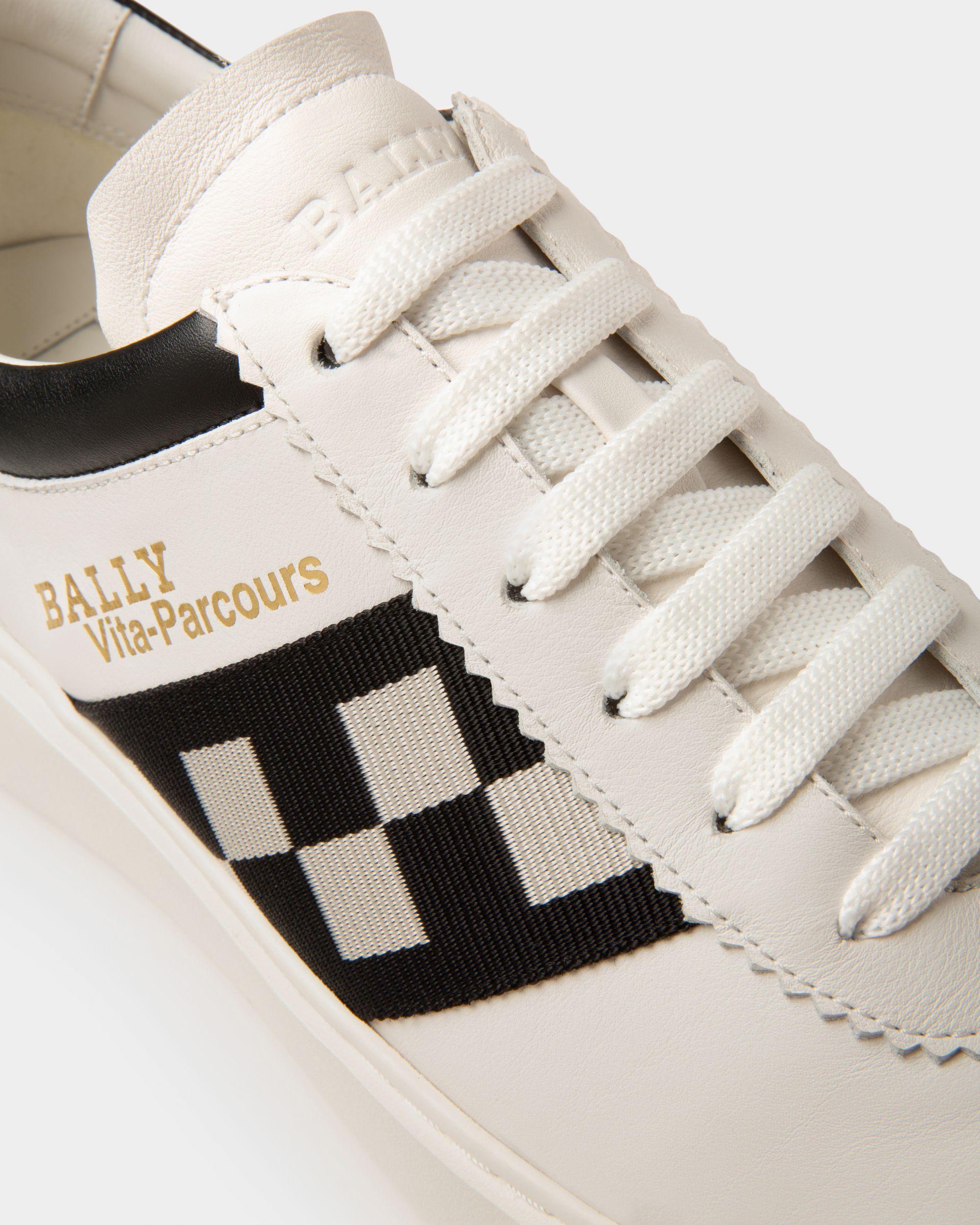 Bally Lift Sneaker In White Leather - Men's - Bally - 05
