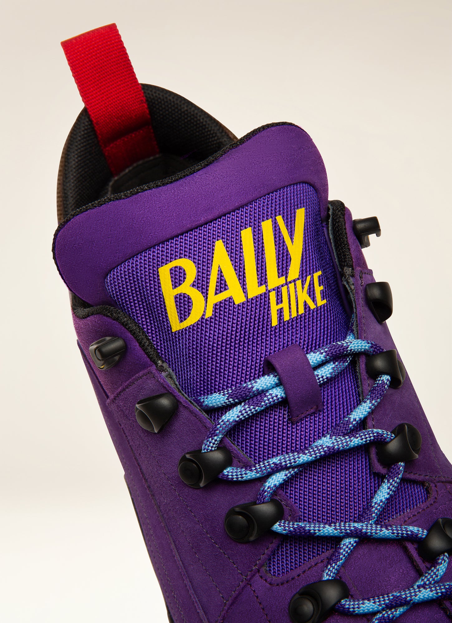 Bally Hike 2 Suede Hiking Shoes In Purple - Men's - Bally - 02