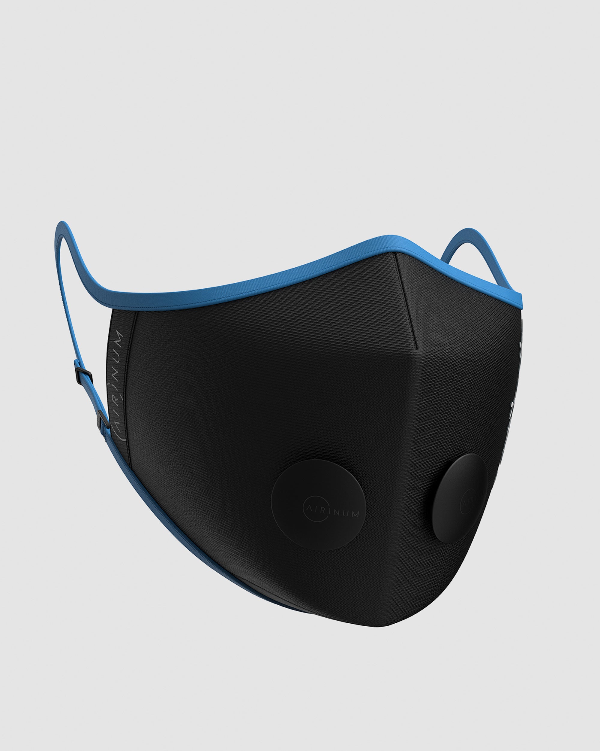 Fashion Air Mask In Black & Blue - Men's - Bally - 02