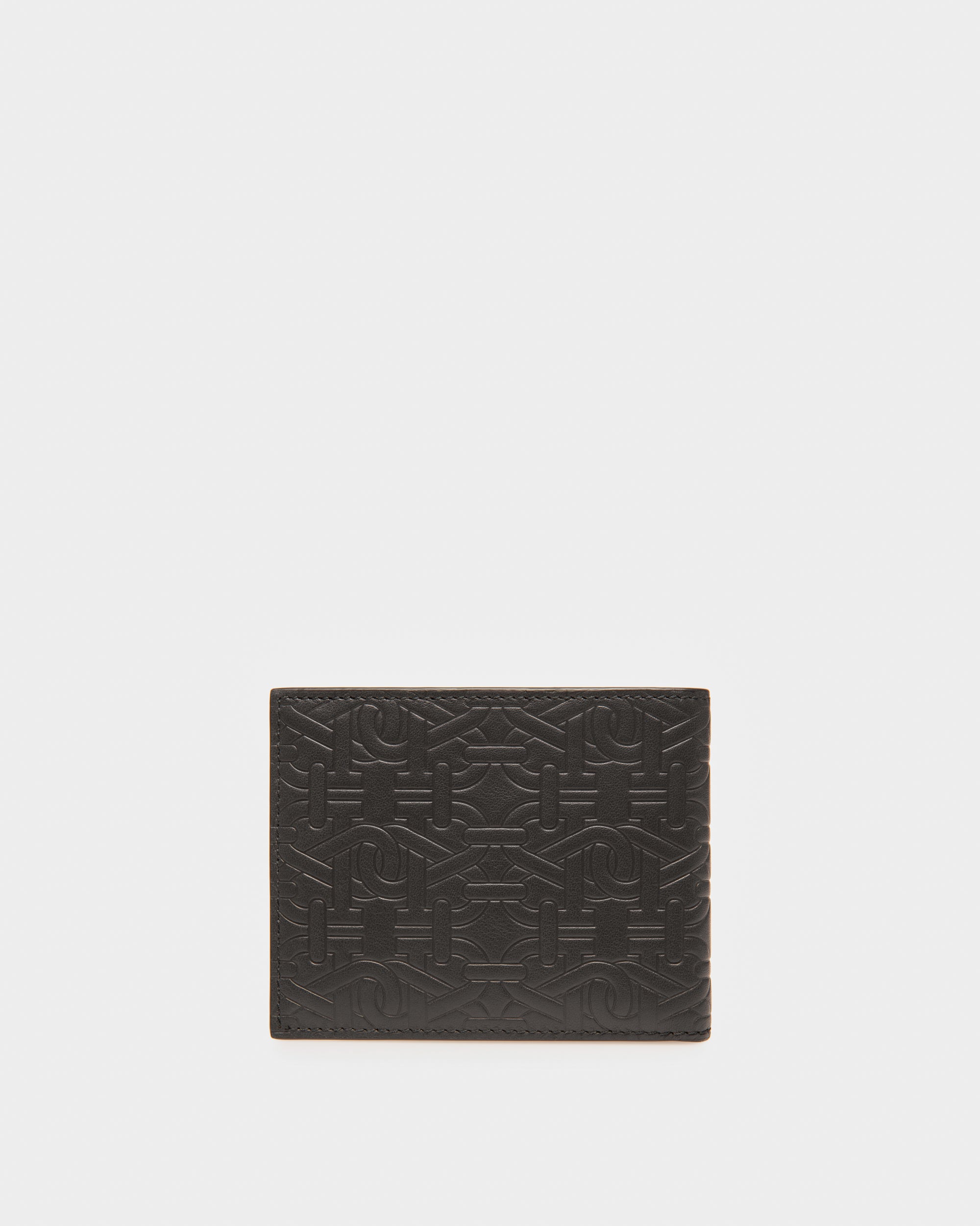 Bevye Leather Wallet In Black - Men's - Bally - 02