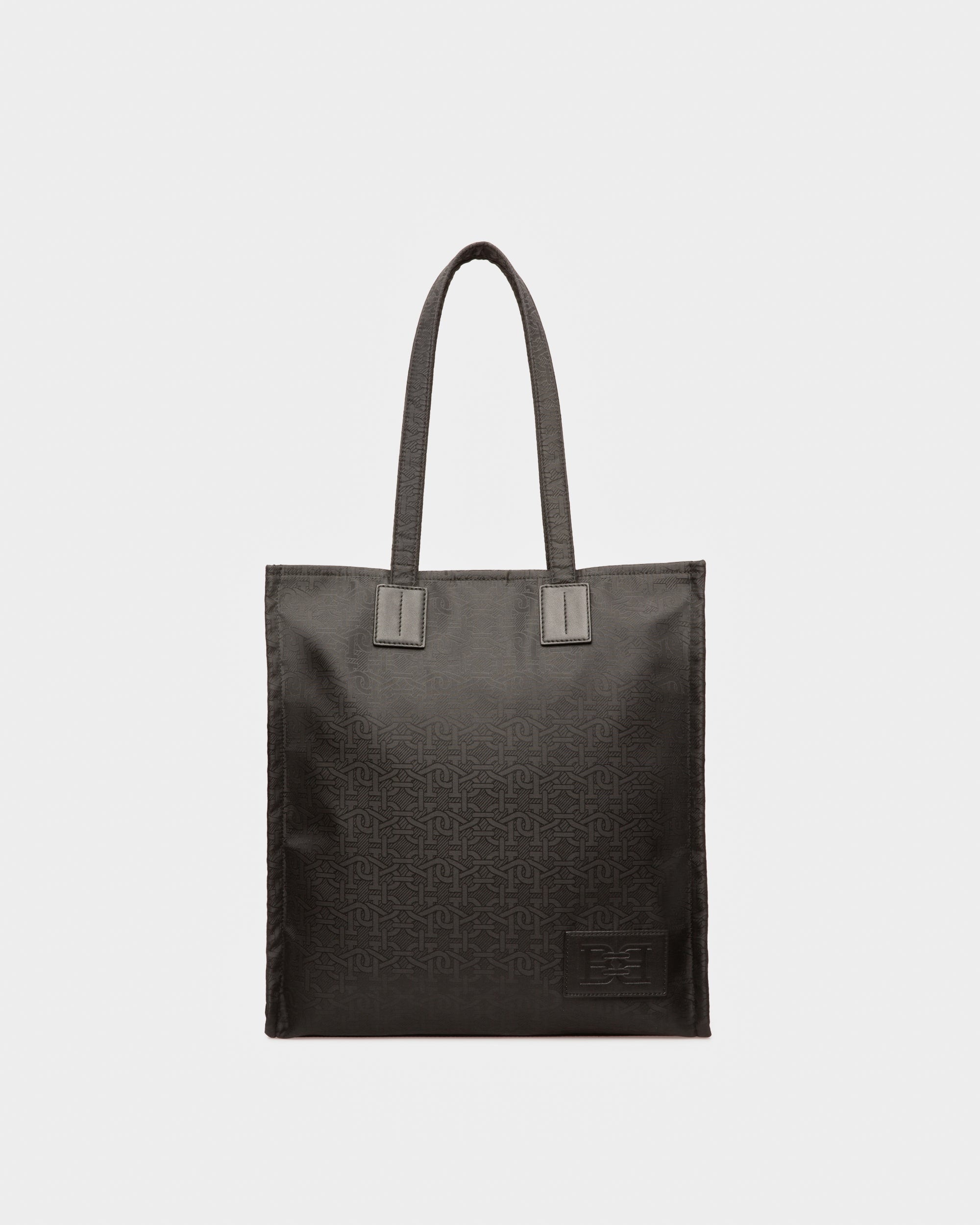Crystalia Recycled Polyester Tote In Black - Women's - Bally - 01