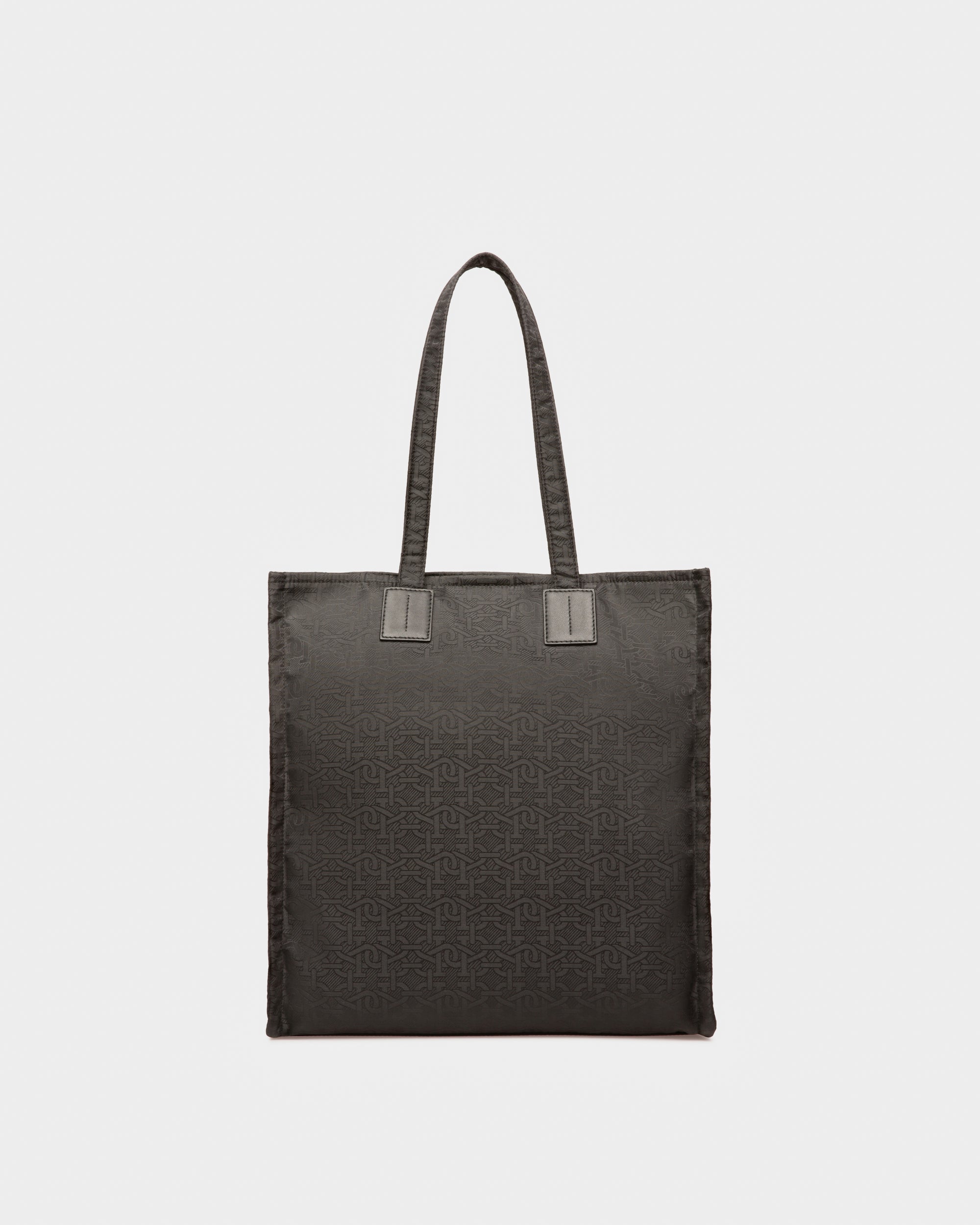 Crystalia Recycled Polyester Tote In Black - Women's - Bally - 02