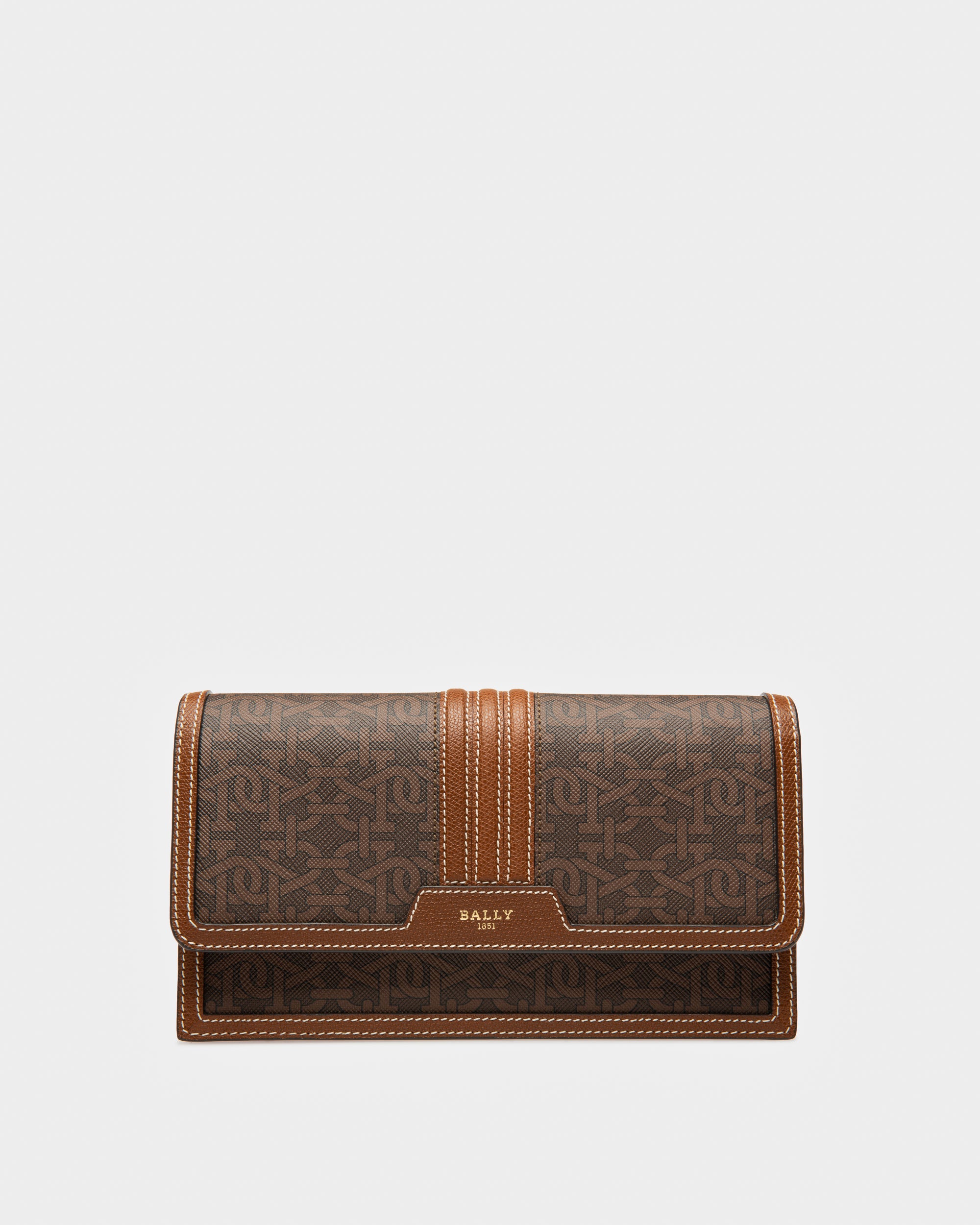 Dafford Tpu Wallet In Brown - Women's - Bally - 01