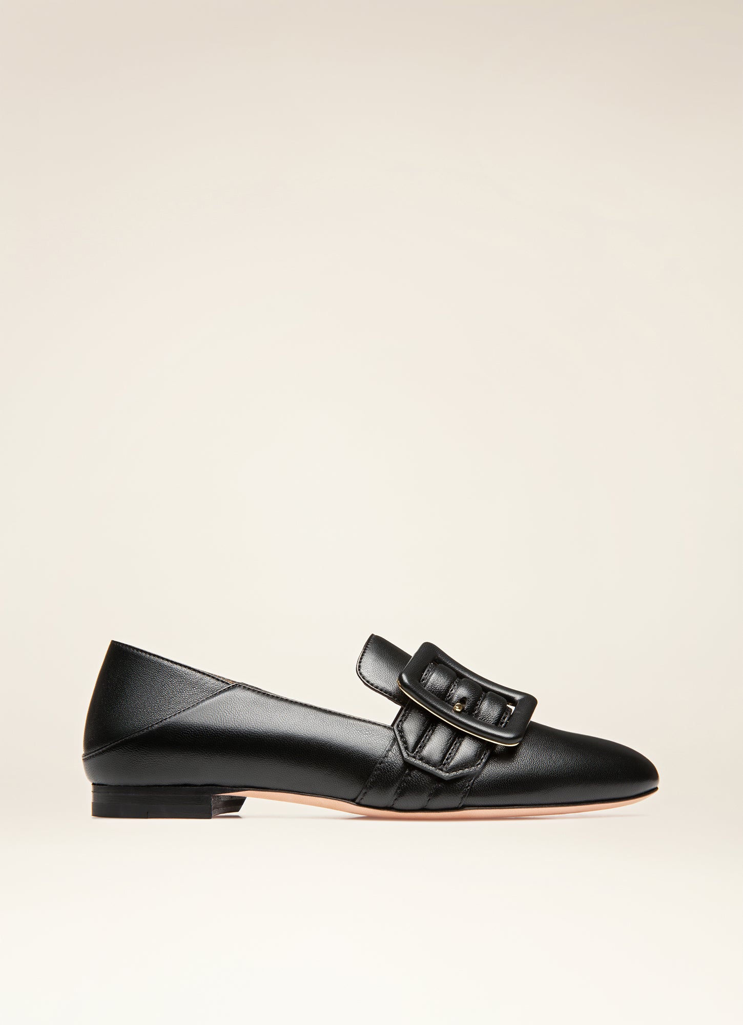 Janelle Leather Loafers In Black - Women's - Bally - 01