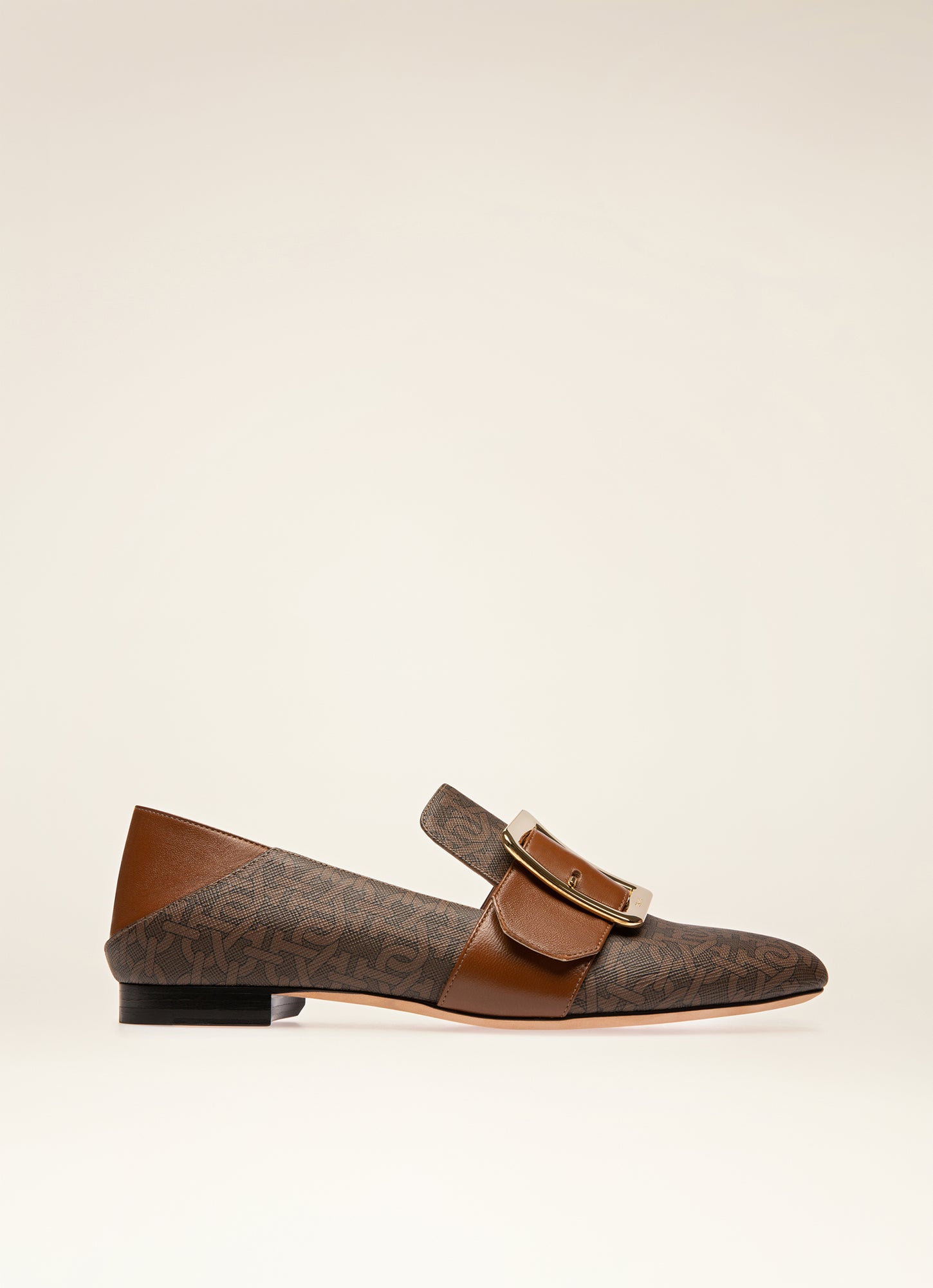 Janelle Leather & Tpu Loafers In Brown - Women's - Bally - 01