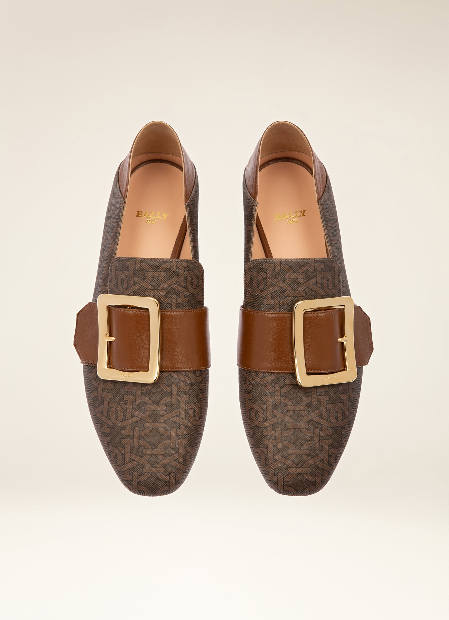 Janelle Leather & Tpu Loafers In Brown - Women's - Bally - 04