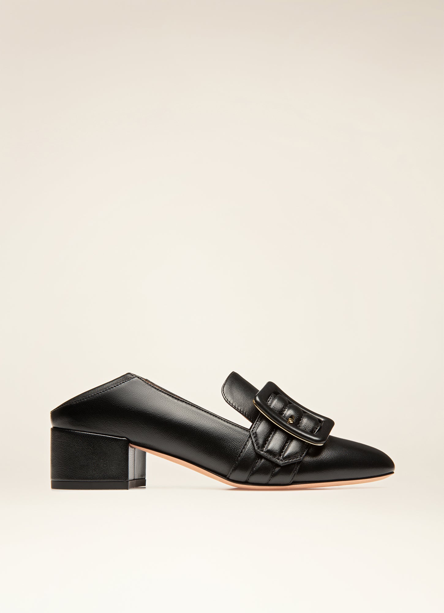 Bell Du Jour Pump in Black Leather - Women's - Bally - 07
