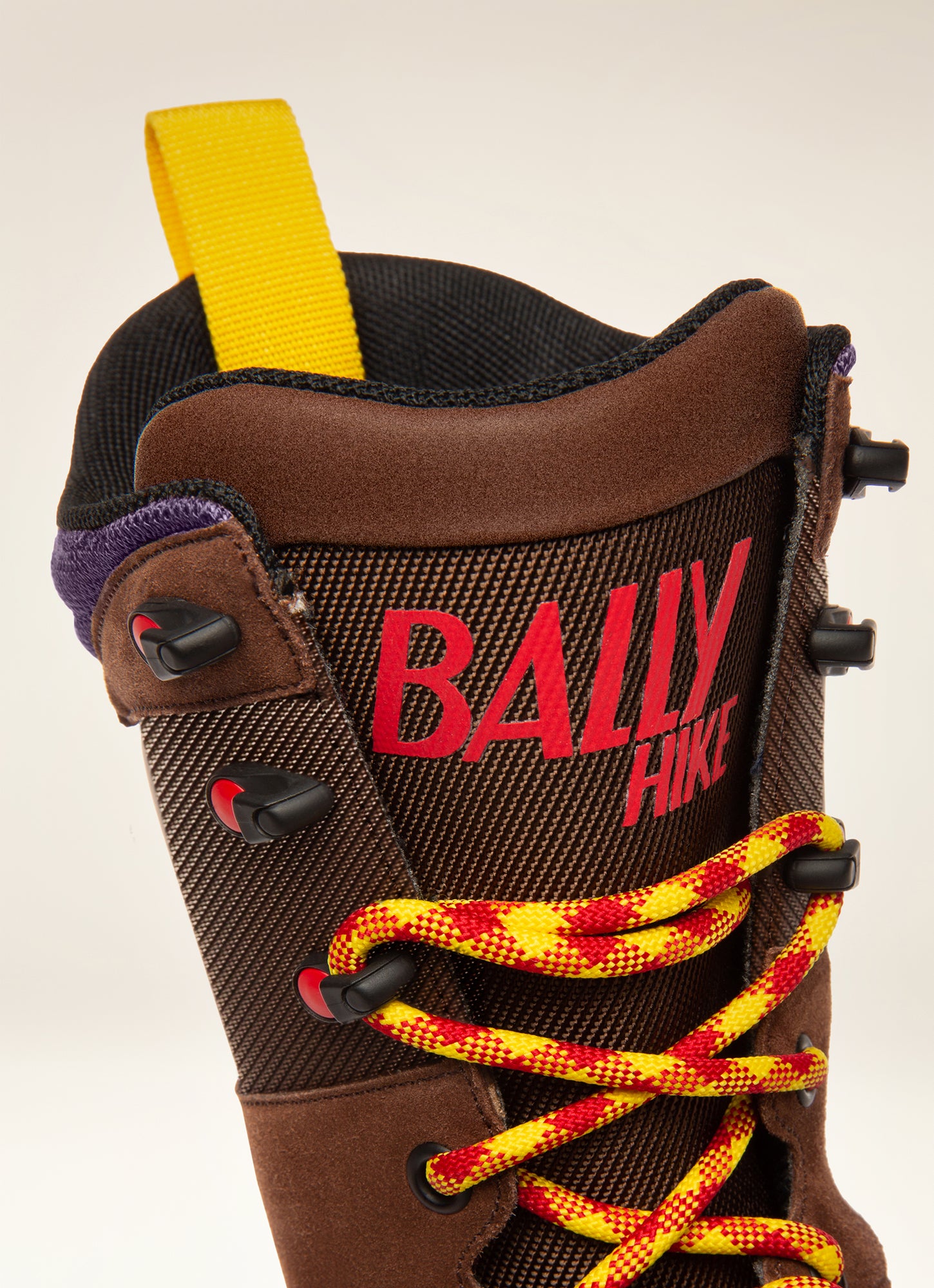 Bally Hike 1 Fabric Hiking Boots In Brown - Men's - Bally - 02