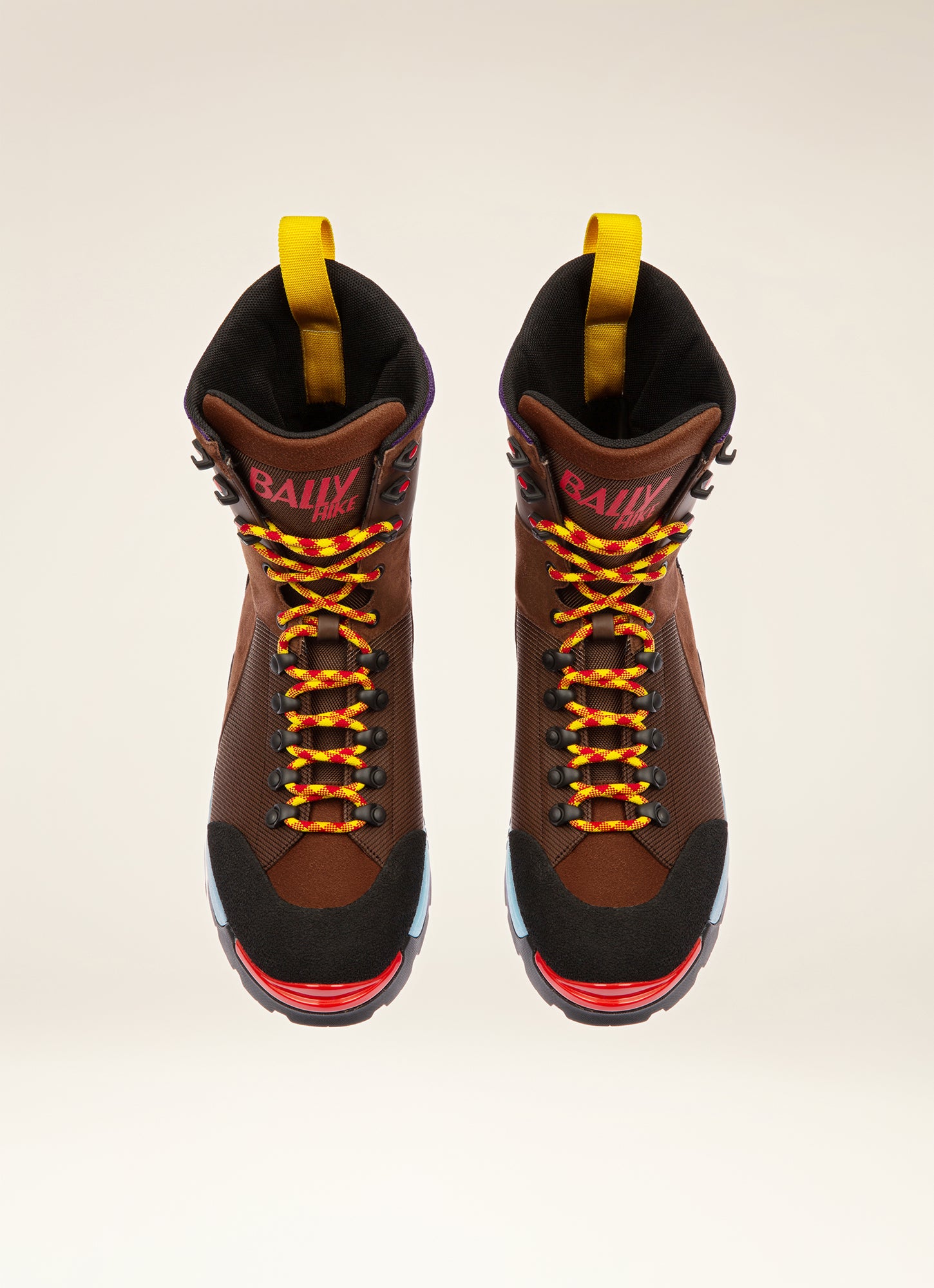 Bally Hike 1 Fabric Hiking Boots In Brown - Men's - Bally - 04