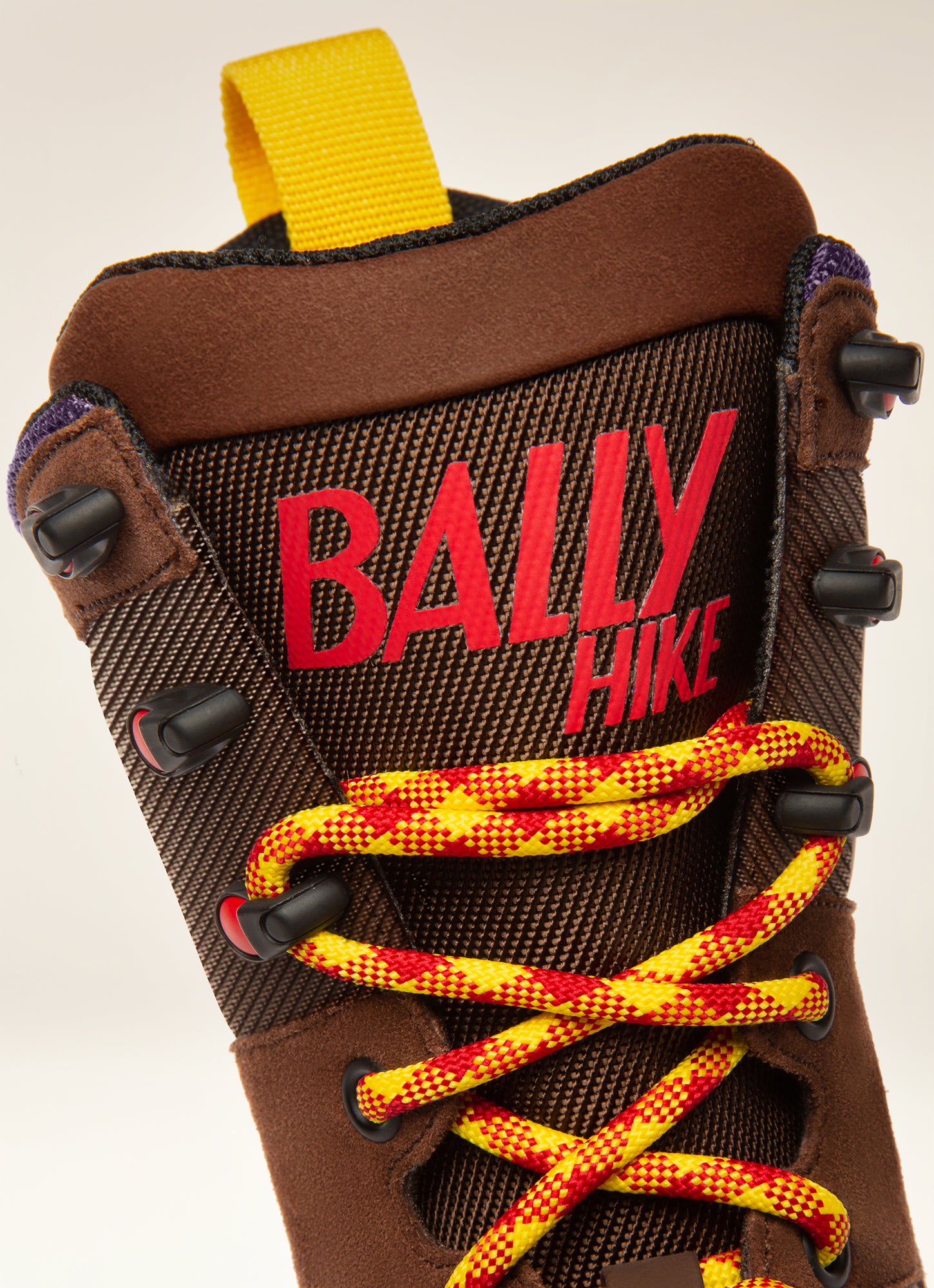 Bally Hike 1 Fabric Hiking Boots In Brown - Women's - Bally - 02