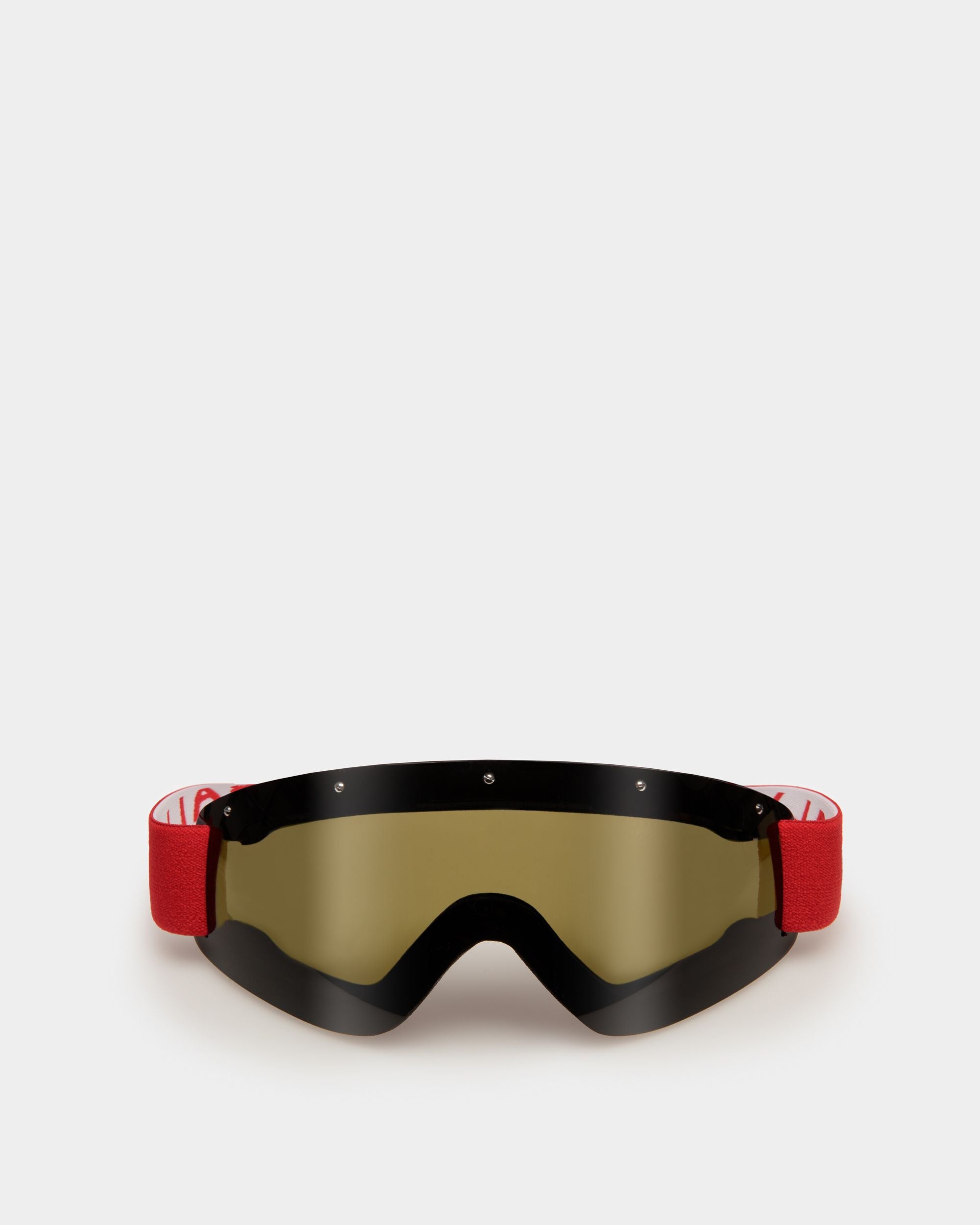 Mountain Snow Goggles In Mirrored Yellow - Other - Bally - 01