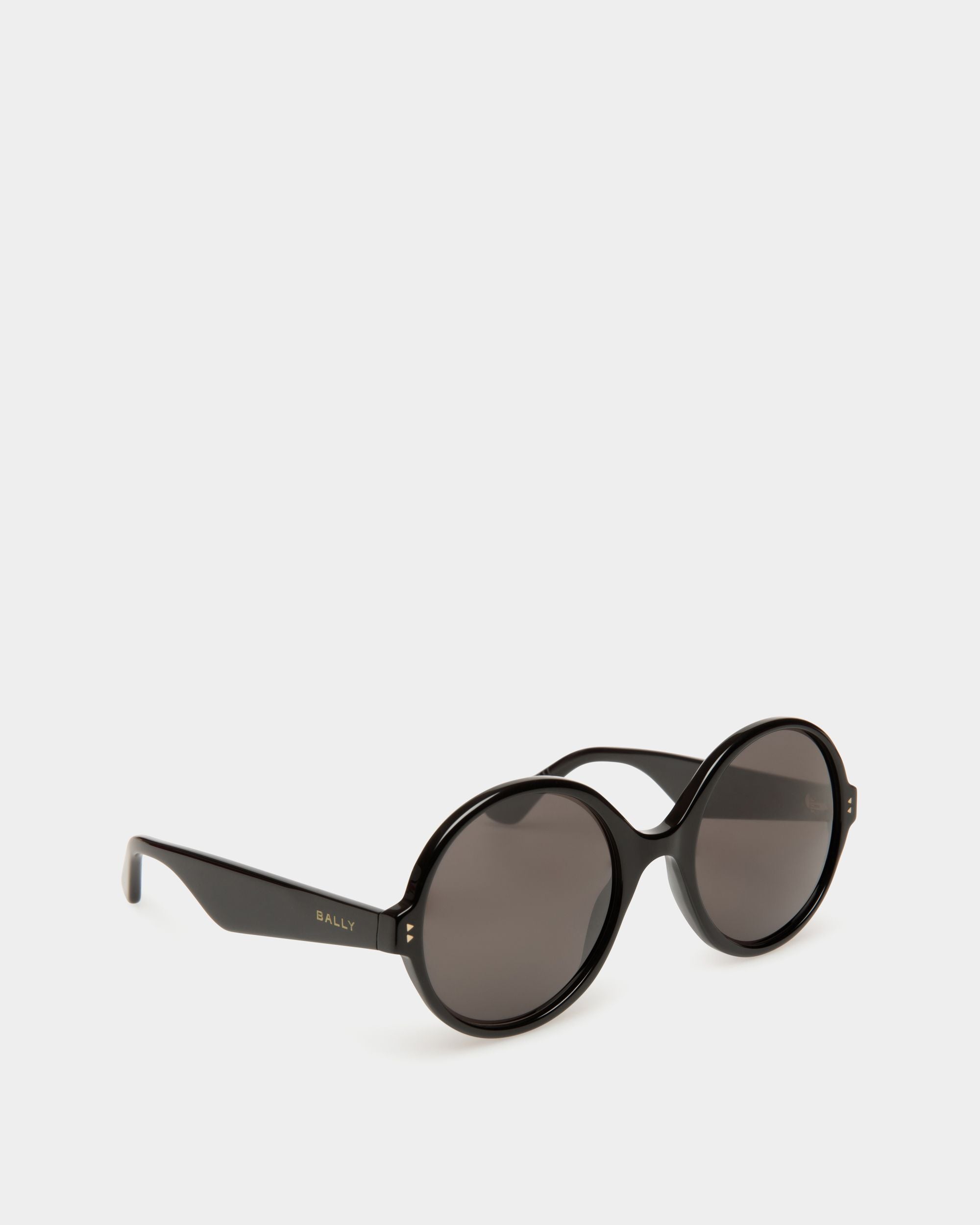 Ursula Sunglasses In Black Acetate - Women's - Bally - 02