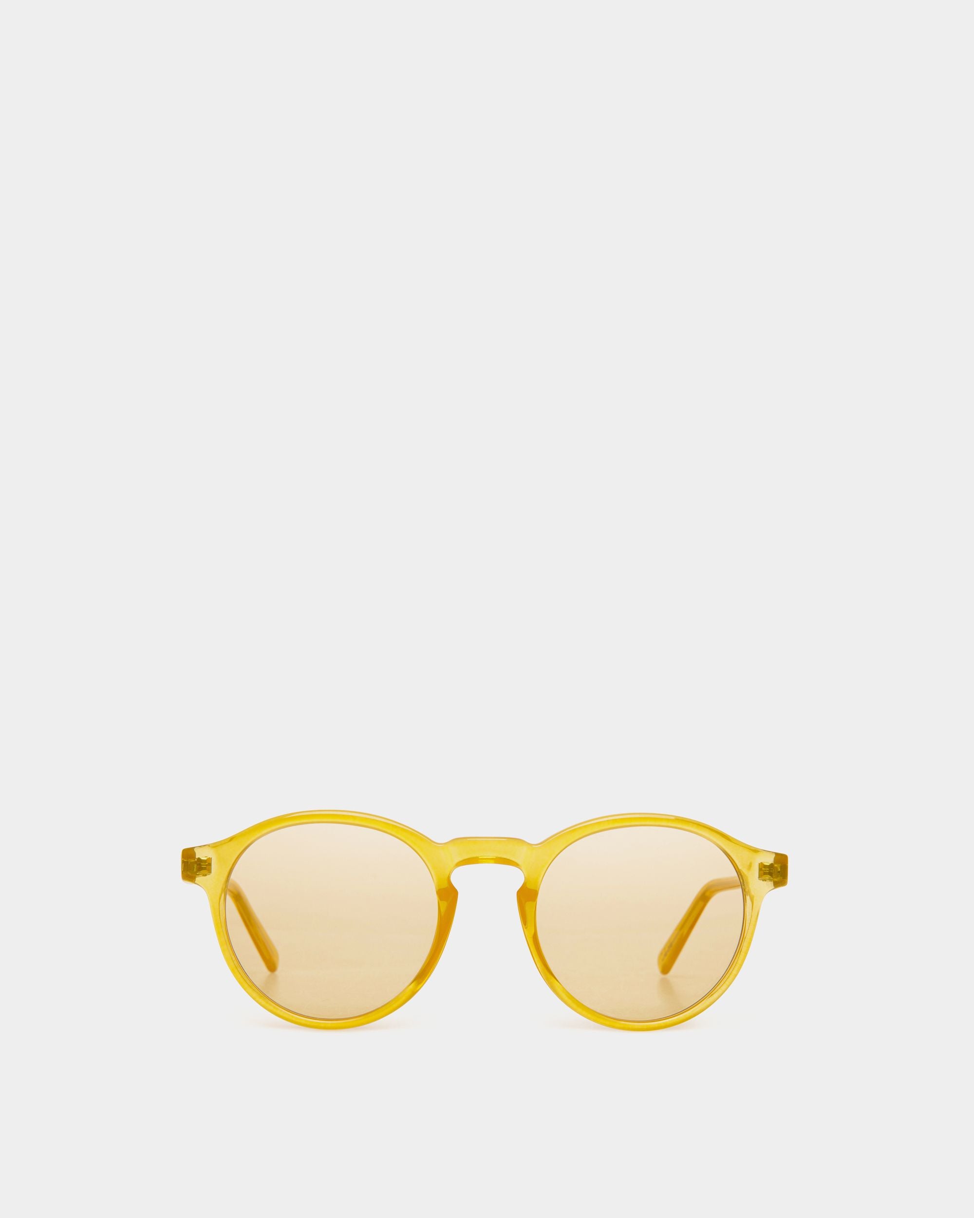 Round Sunglasses in Honey - Other - Bally - 01