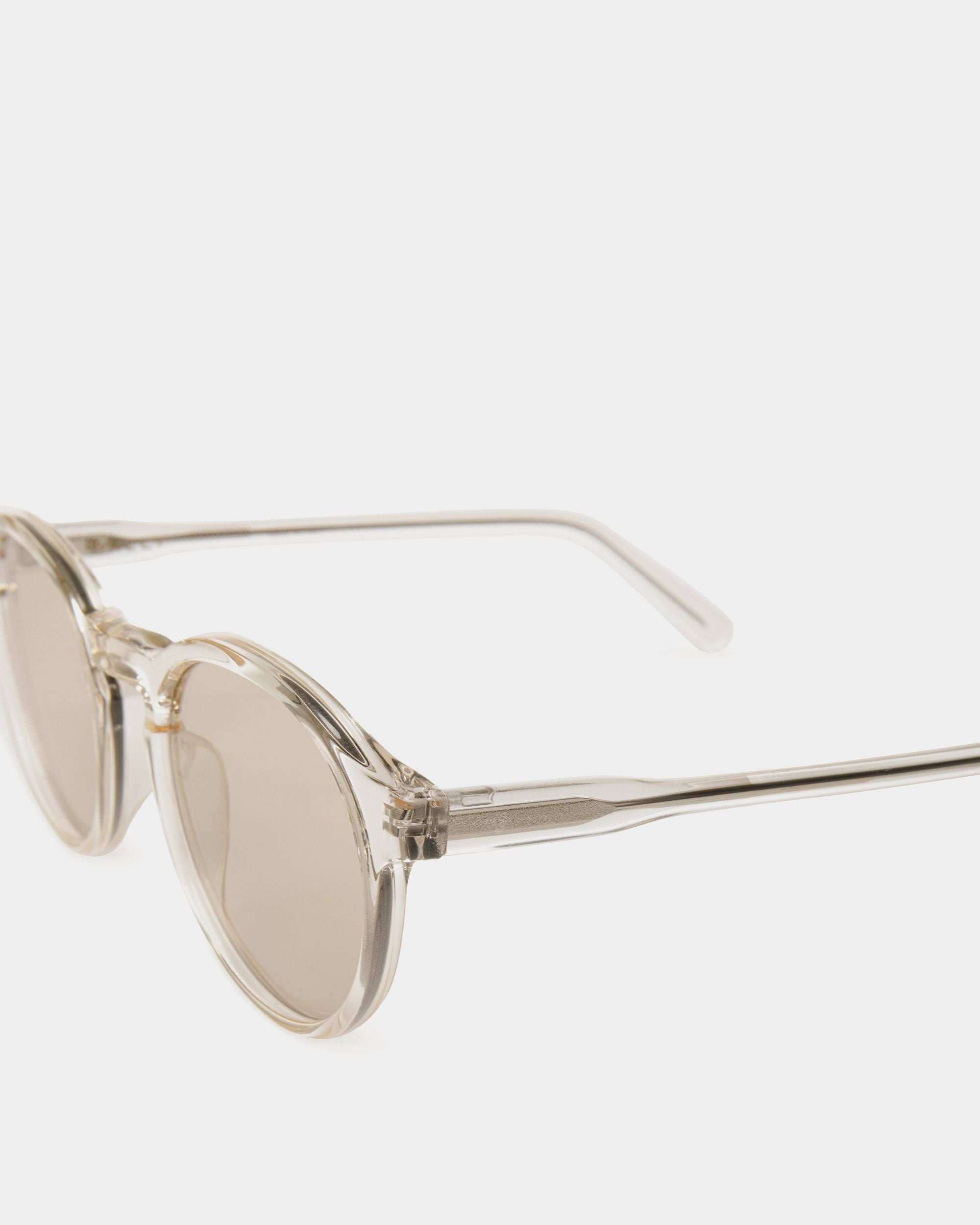 Round Sunglasses in Champagne - Other - Bally - 05