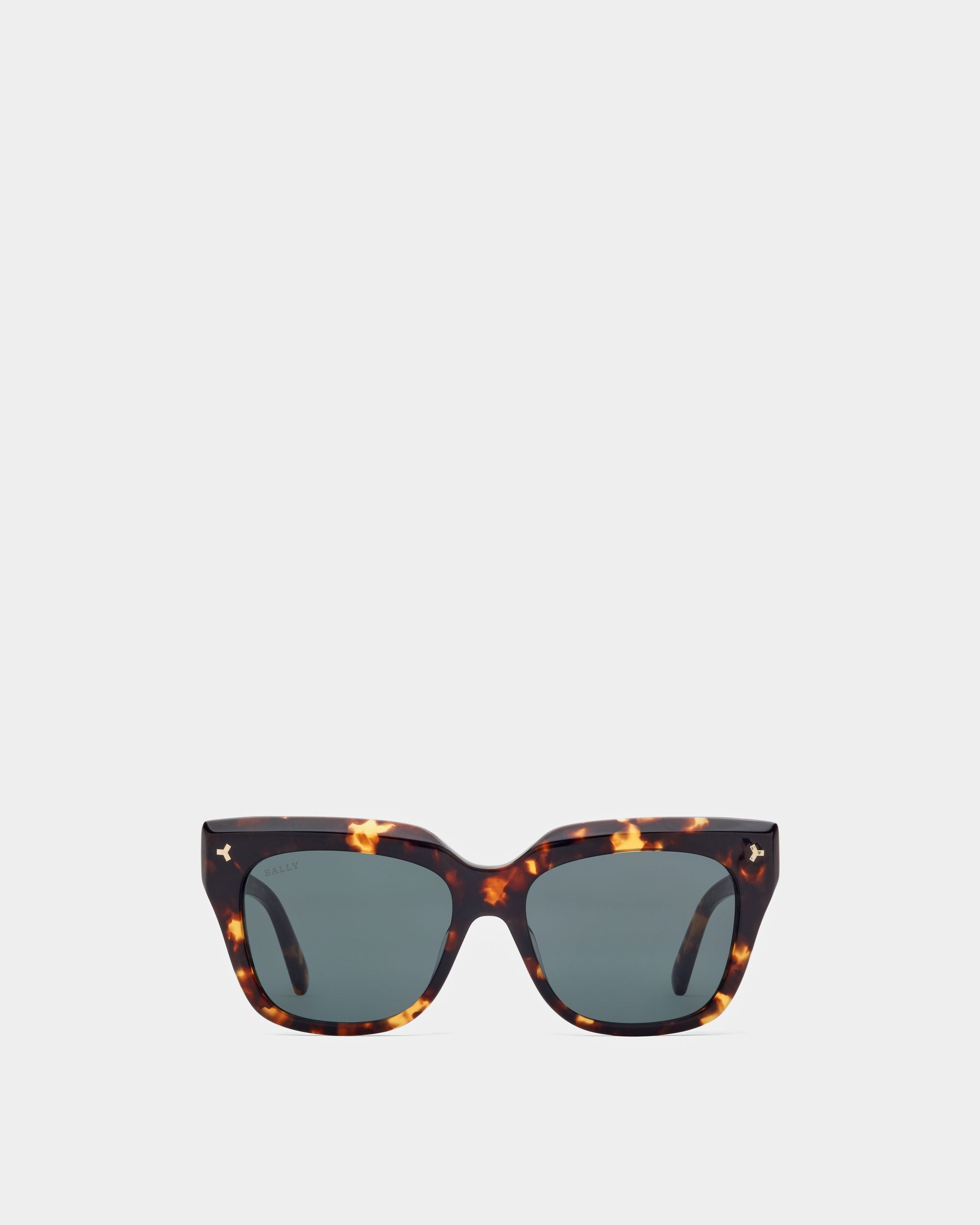 Stelli Acetate Sunglasses In Vintage Havana - Women's - Bally - 01