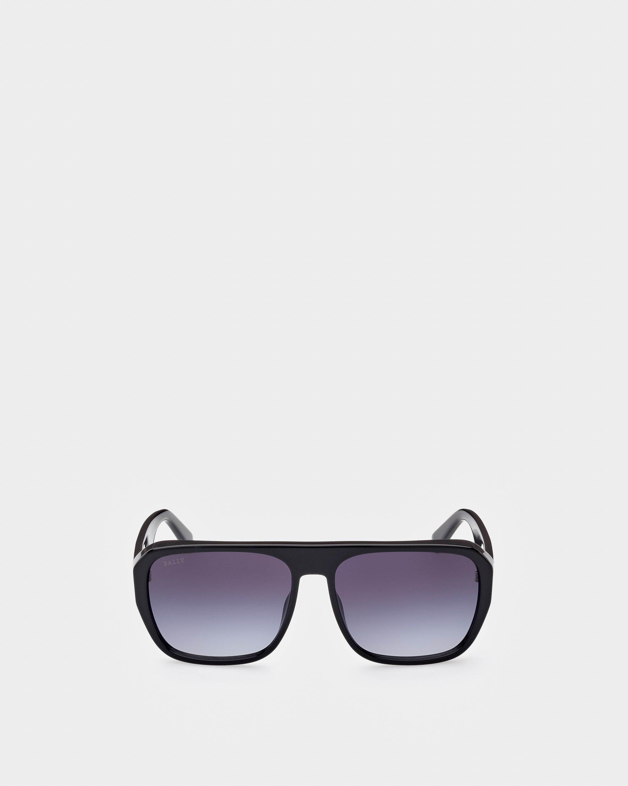 Vadret Acetate Sunglasses In Black Acetate Sunglasses In Black - Men's - Bally - 01