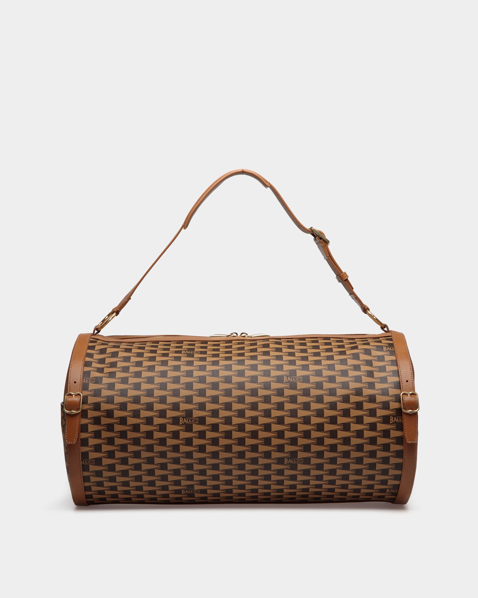 Big Gym Bag In Brown TPU - Men's - Bally - 02