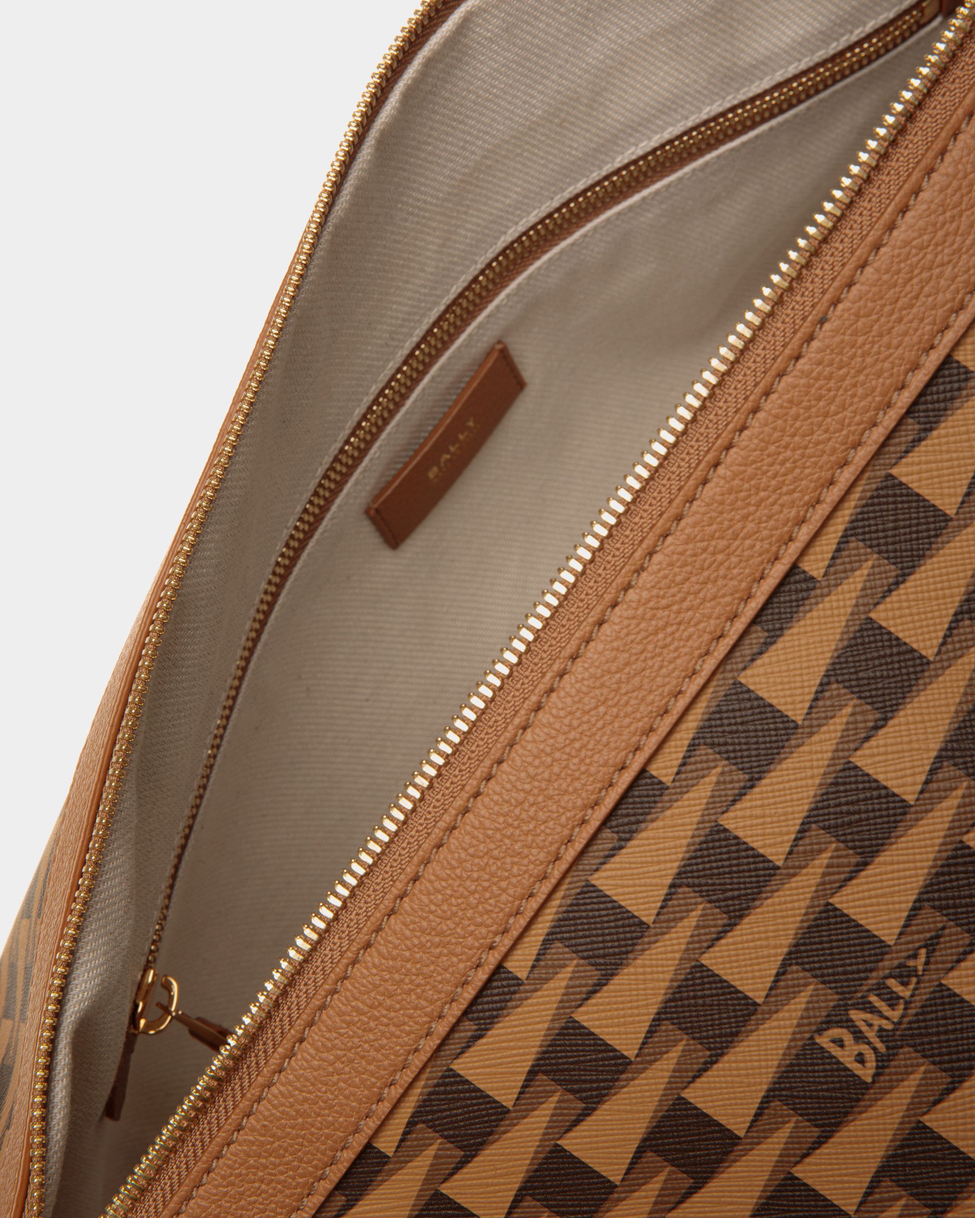 Big Gym Bag In Brown TPU - Men's - Bally - 04
