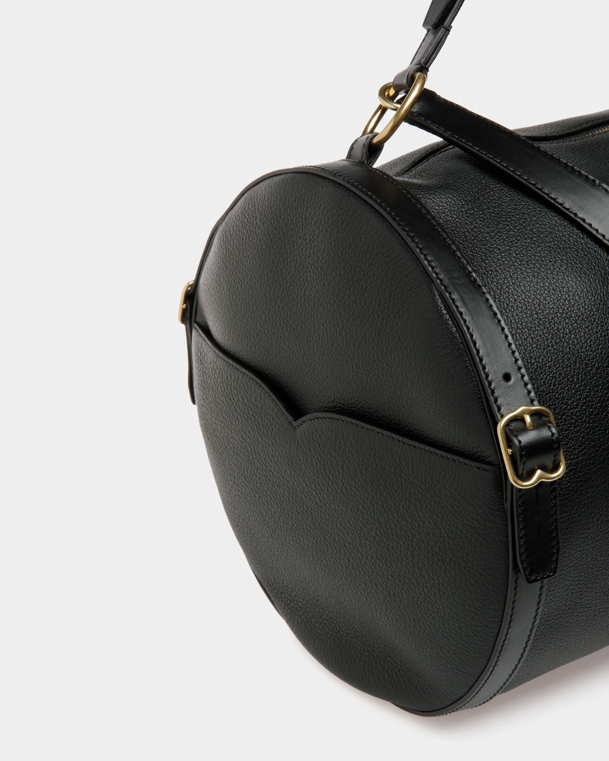 Big Gym Bag In Black Leather - Men's - Bally - 05